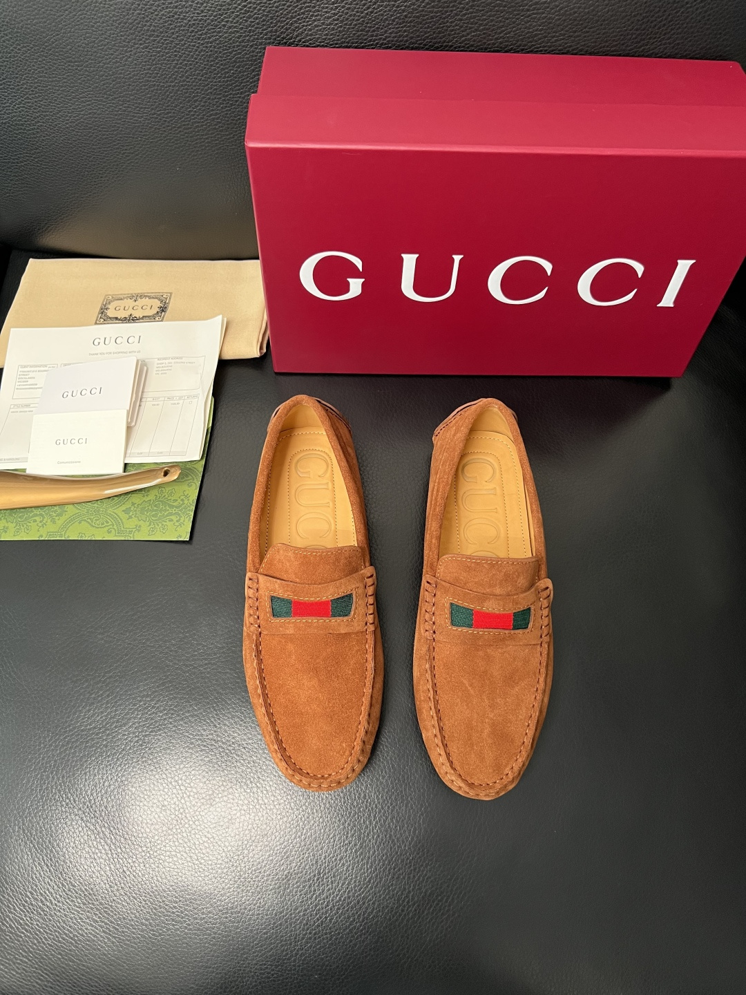 Gucci 高品质  顶级工艺品  古奇  豆豆鞋专柜经典款原厂配置，意大利进口牛皮面料，进口牛皮内里垫