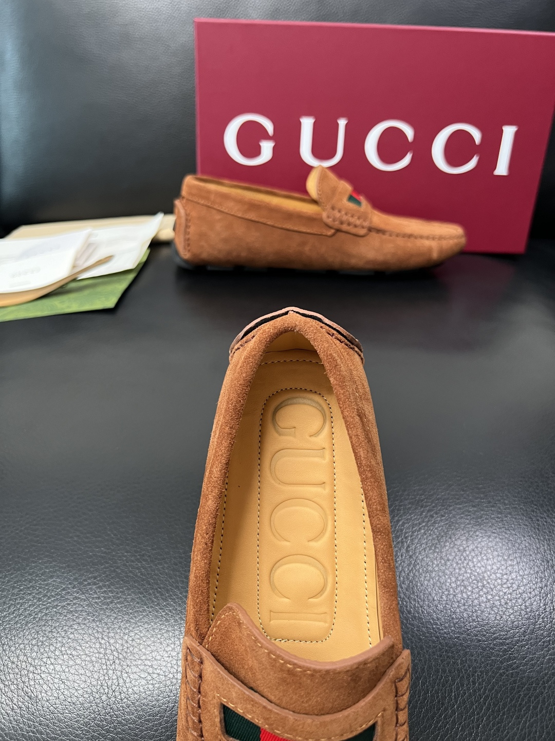 Gucci 高品质  顶级工艺品  古奇  豆豆鞋专柜经典款原厂配置，意大利进口牛皮面料，进口牛皮内里垫