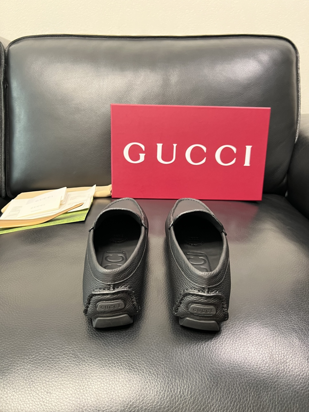 Gucci 高品质  顶级工艺品  古奇  豆豆鞋专柜经典款原厂配置，意大利进口牛皮面料，进口牛皮内里垫