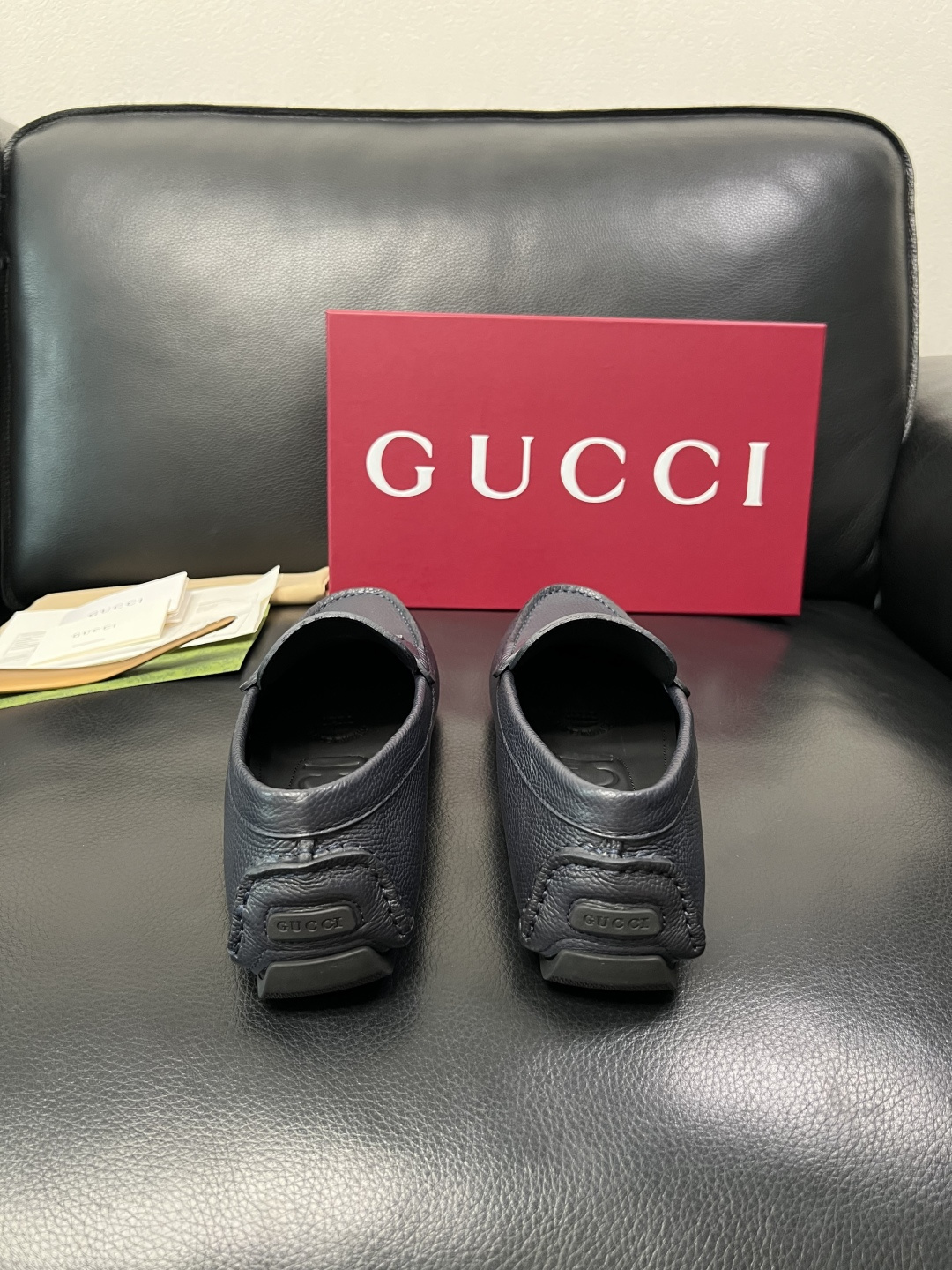 Gucci 高品质  顶级工艺品  古奇  豆豆鞋专柜经典款原厂配置，意大利进口牛皮面料，进口牛皮内里垫