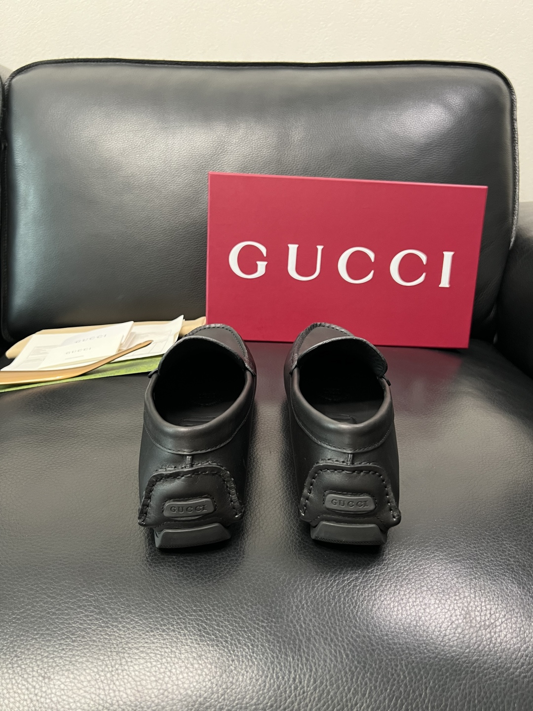 Gucci 高品质  顶级工艺品  古奇  豆豆鞋专柜经典款原厂配置，意大利进口牛皮面料，进口牛皮内里垫