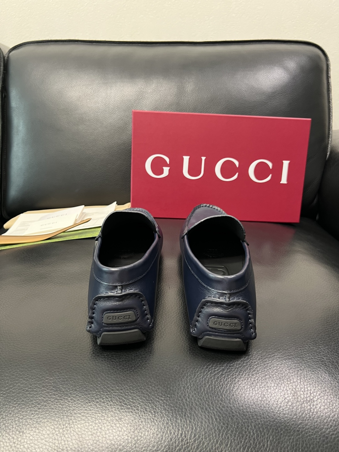 Gucci 高品质  顶级工艺品  古奇  豆豆鞋专柜经典款原厂配置，意大利进口牛皮面料，进口牛皮内里垫