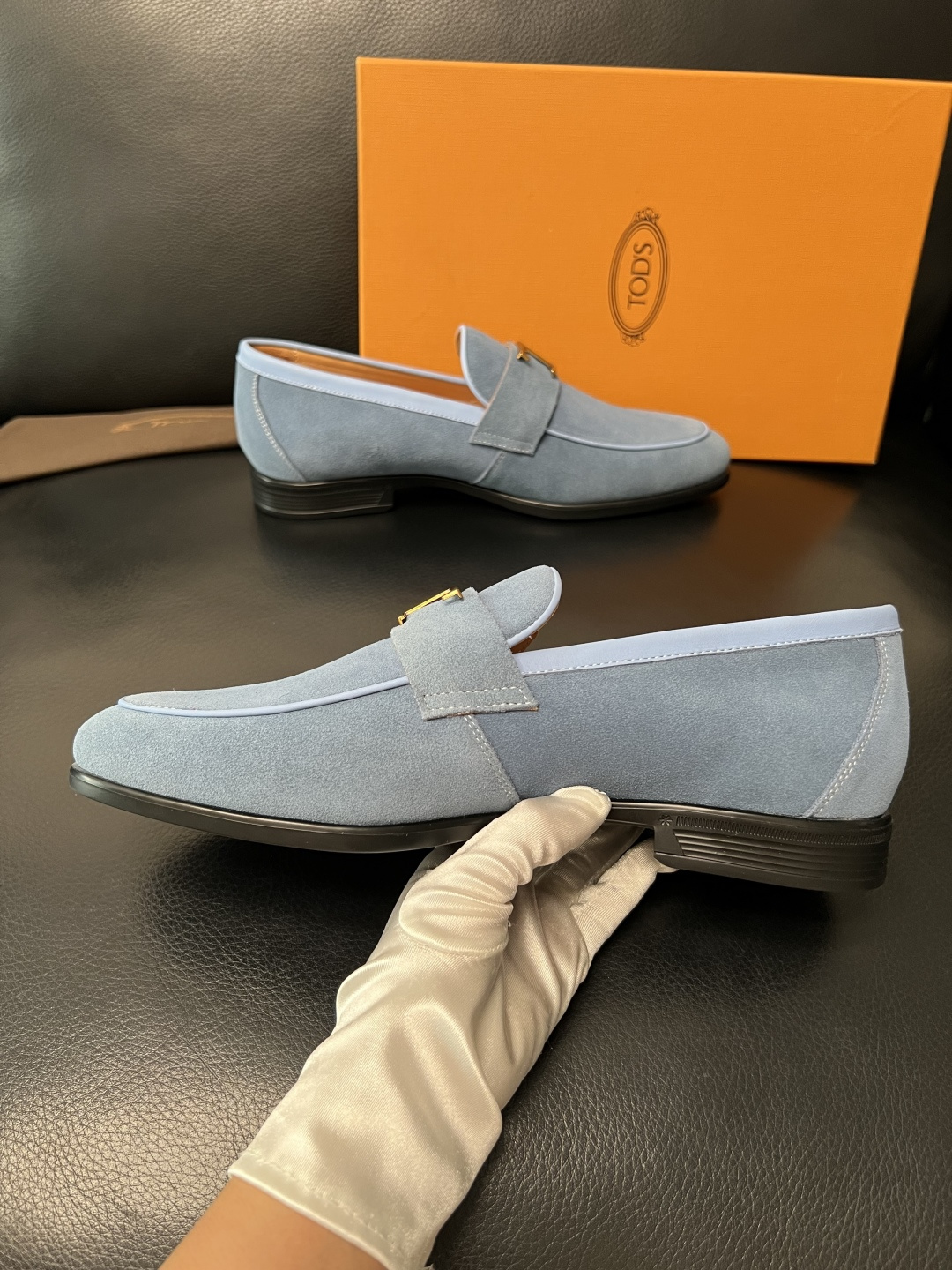 Tods  高品质  顶级工艺品  托德斯  皮鞋专柜新款，原厂配置意大利进口牛皮面料，高品质复杂拼接工