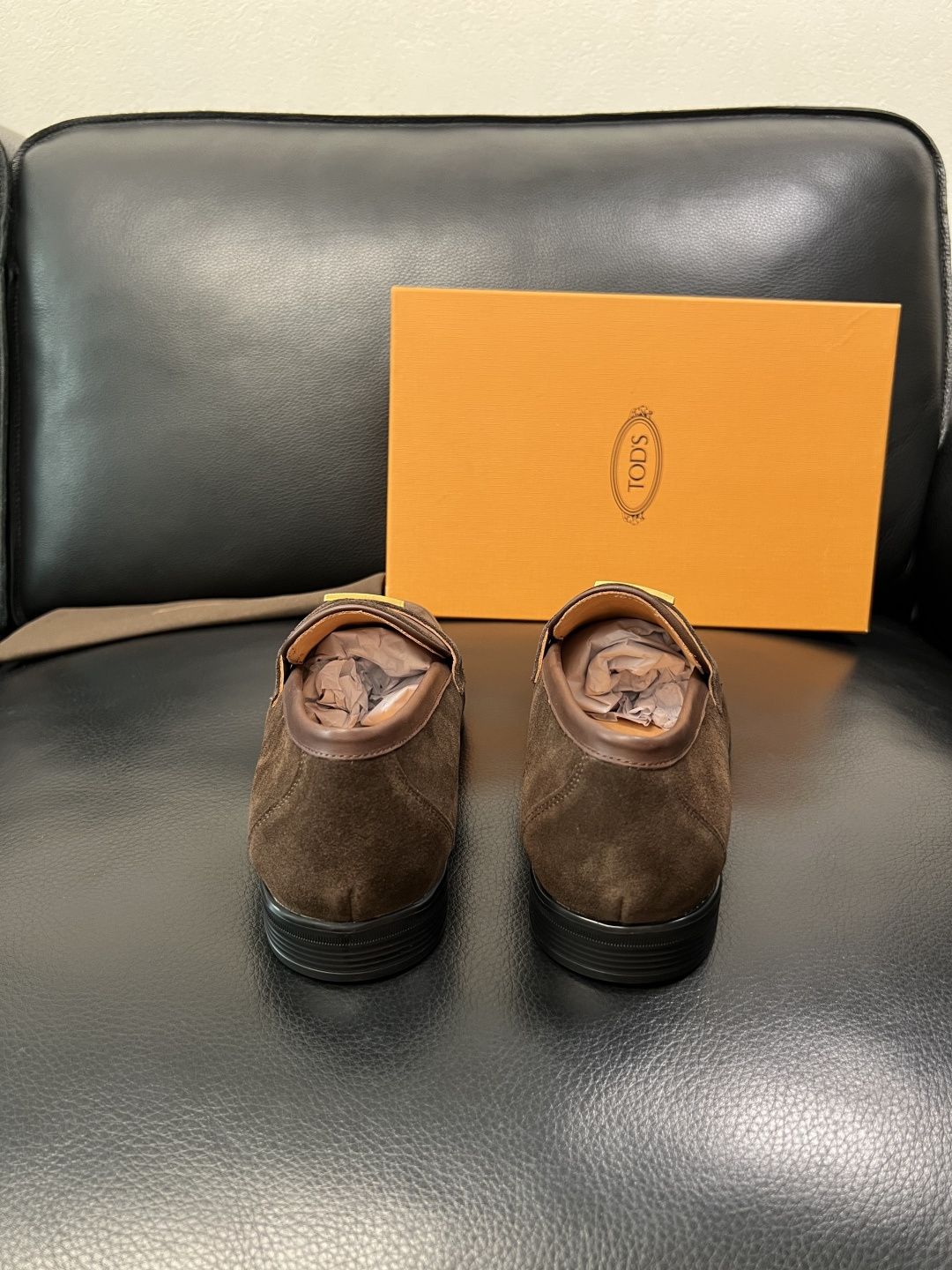 Tods  高品质  顶级工艺品  托德斯  皮鞋专柜新款，原厂配置意大利进口牛皮面料，高品质复杂拼接工