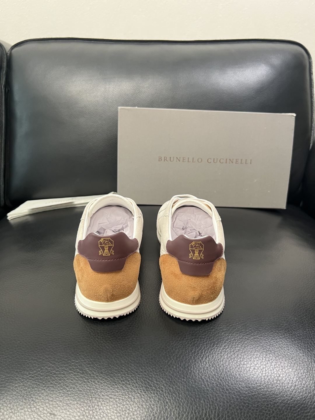 Brunello Cucinelli  高品质 顶级工艺品  BC  专柜同步原厂配置，意大利进口牛皮面