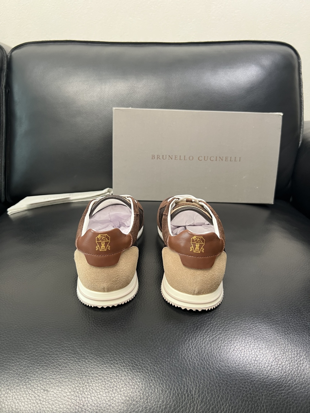 Brunello Cucinelli  高品质 顶级工艺品  BC  专柜同步原厂配置，意大利进口牛皮面