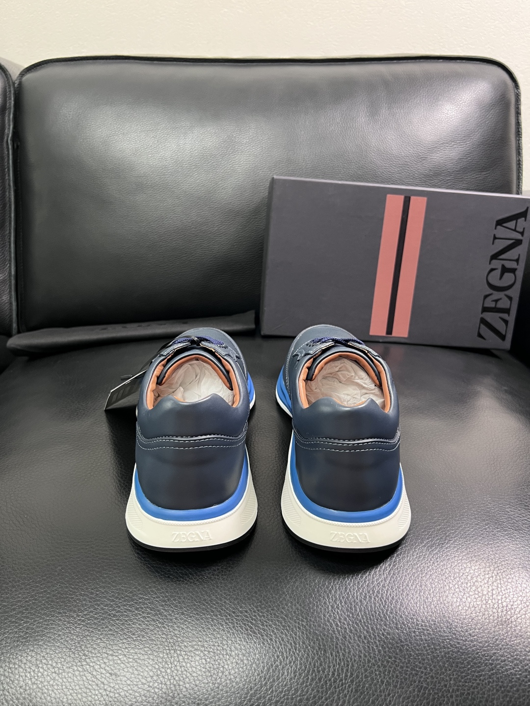 ⚠️只换码不退⚠️   Zegna  高品质  顶级工艺品  杰尼亚  专柜新款原厂配置，意大利进口牛皮
