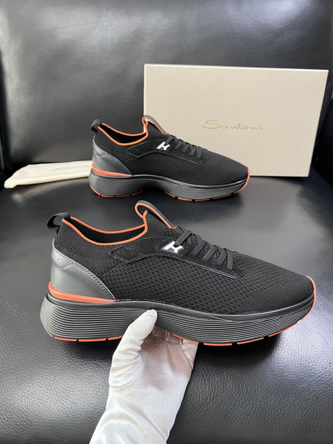 ⚠️只换码不退⚠️    Santoni  高品质  圣东尼   顶级工艺品  专柜新品同步，鞋面意大利