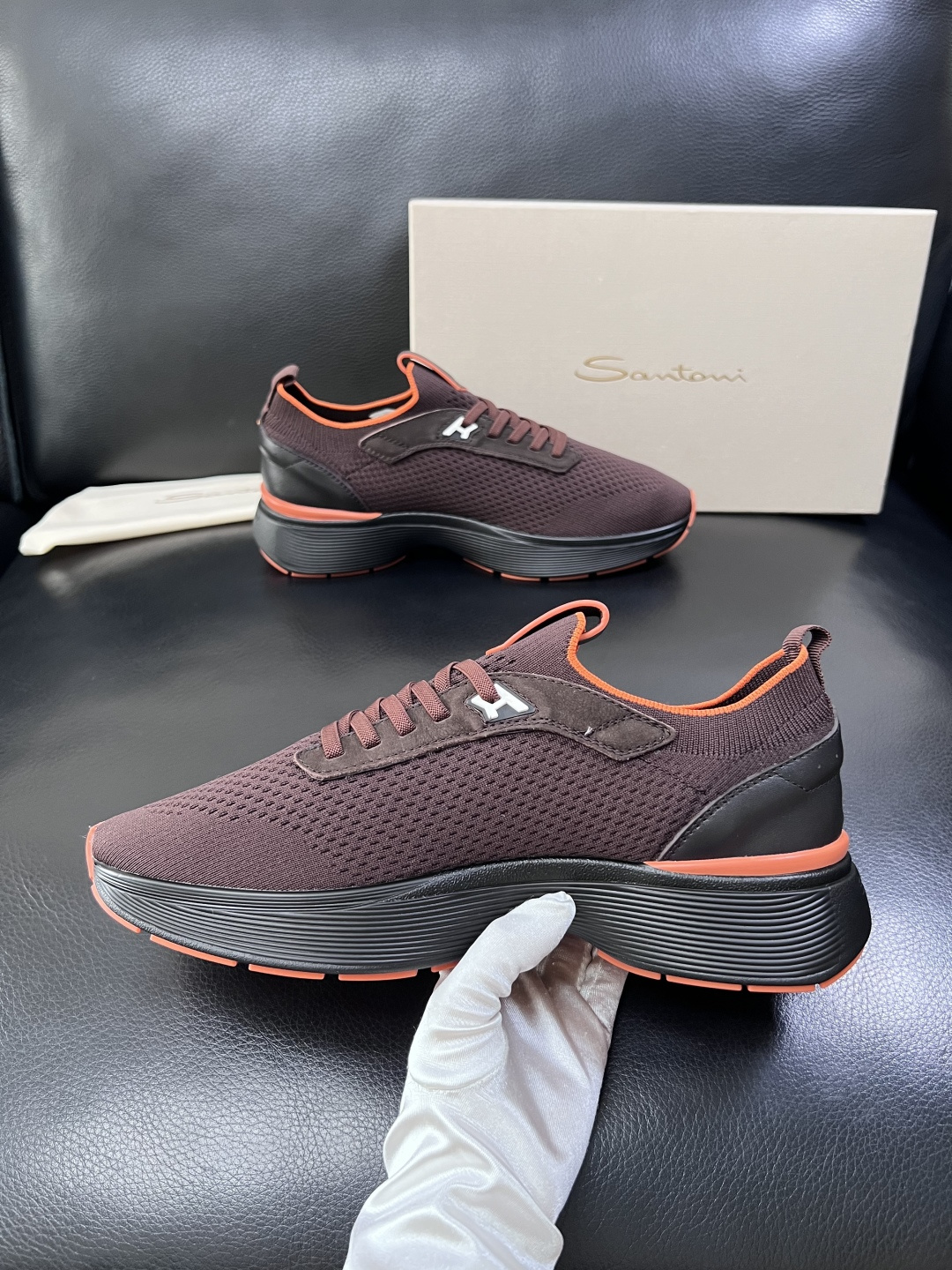 ⚠️只换码不退⚠️    Santoni  高品质  圣东尼   顶级工艺品  专柜新品同步，鞋面意大利