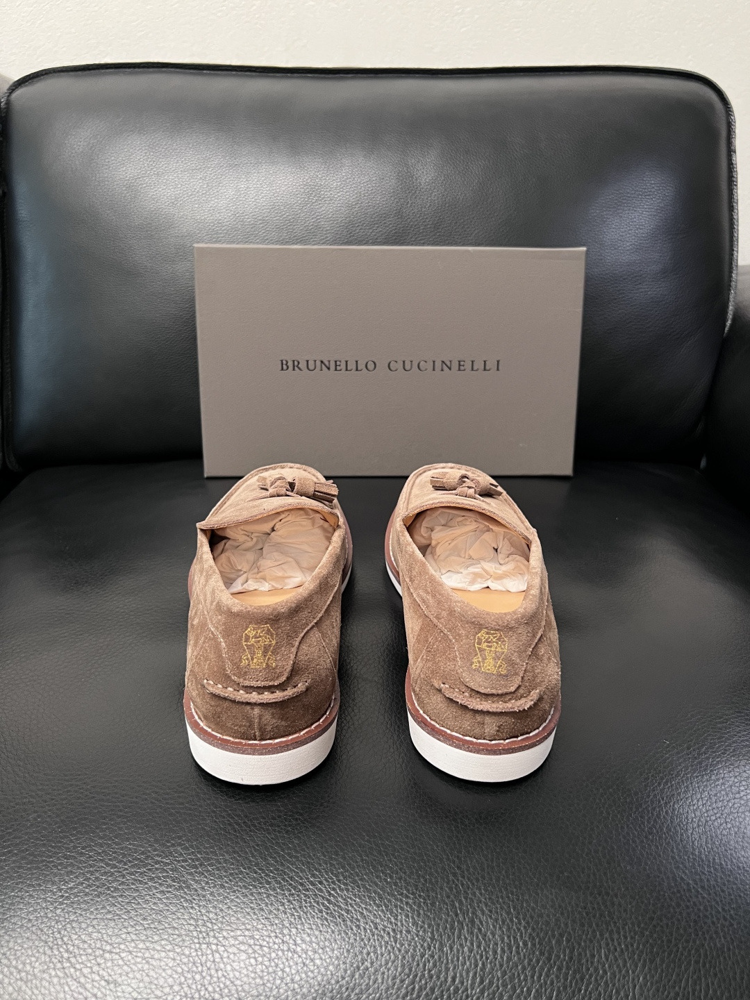 Brunello Cucinelli  高品质 顶级工艺品  BC  专柜同步原厂配置，意大利进口牛皮面