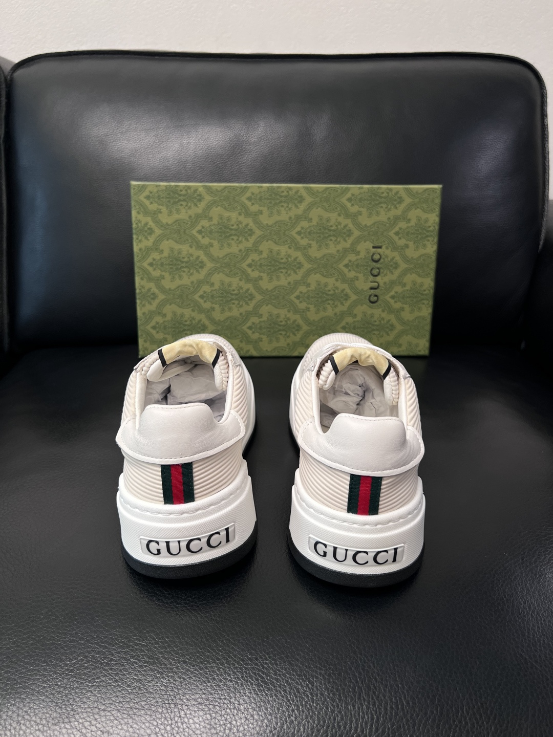 Gucci  高品质  顶级工艺品  古奇专柜新款，原厂配置意大利进口牛皮搭配印花布面料，进口牛皮内里垫