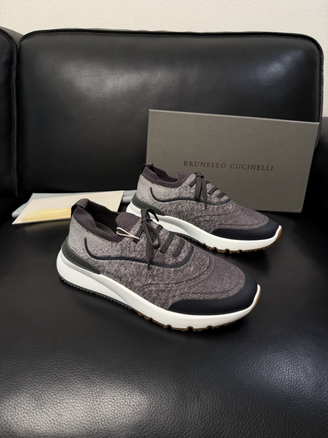 Brunello Cucinelli  高品质 顶级工艺品  BC  专柜同步原厂配置，意大利进口牛皮面