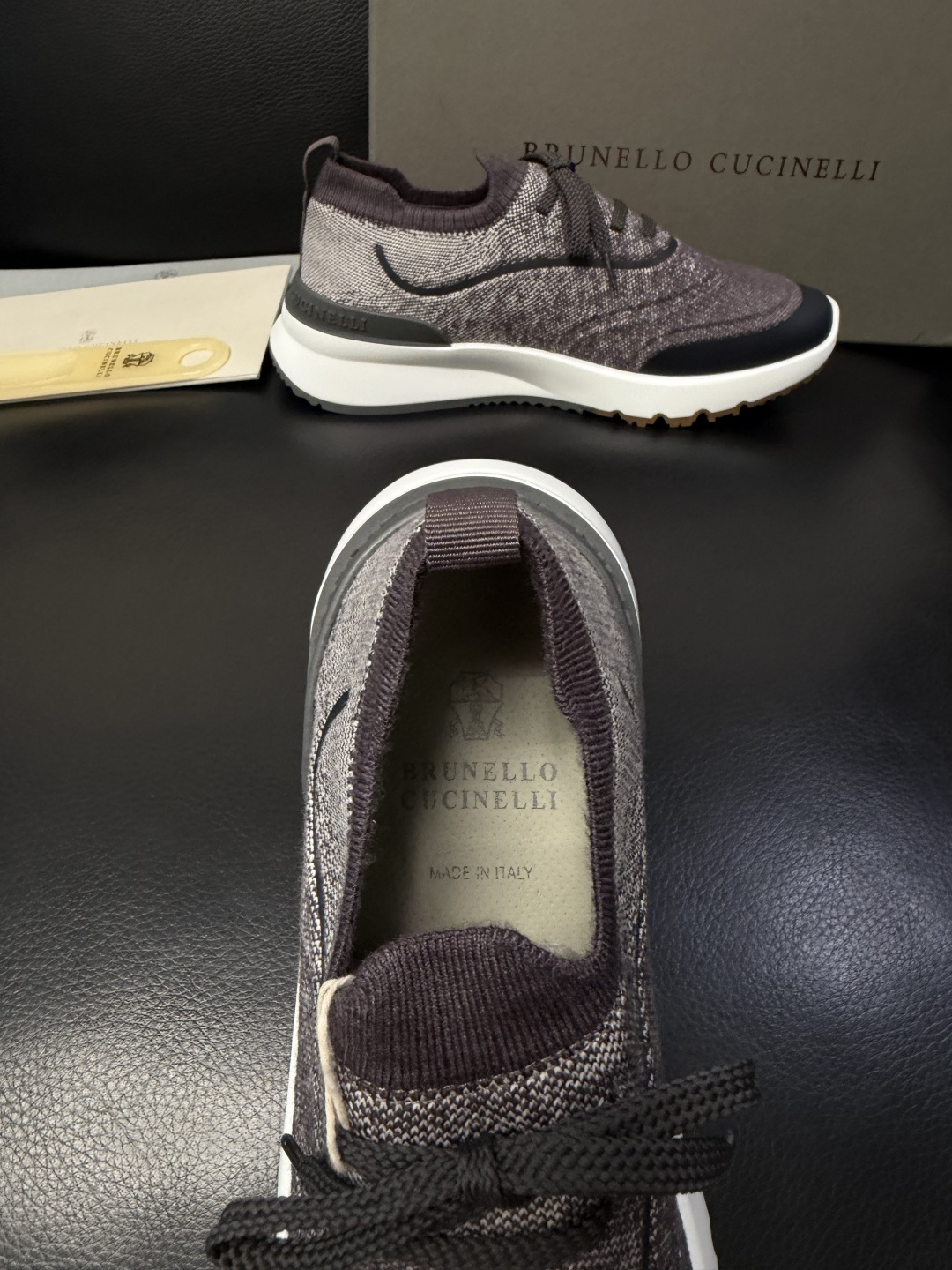 Brunello Cucinelli  高品质 顶级工艺品  BC  专柜同步原厂配置，意大利进口牛皮面