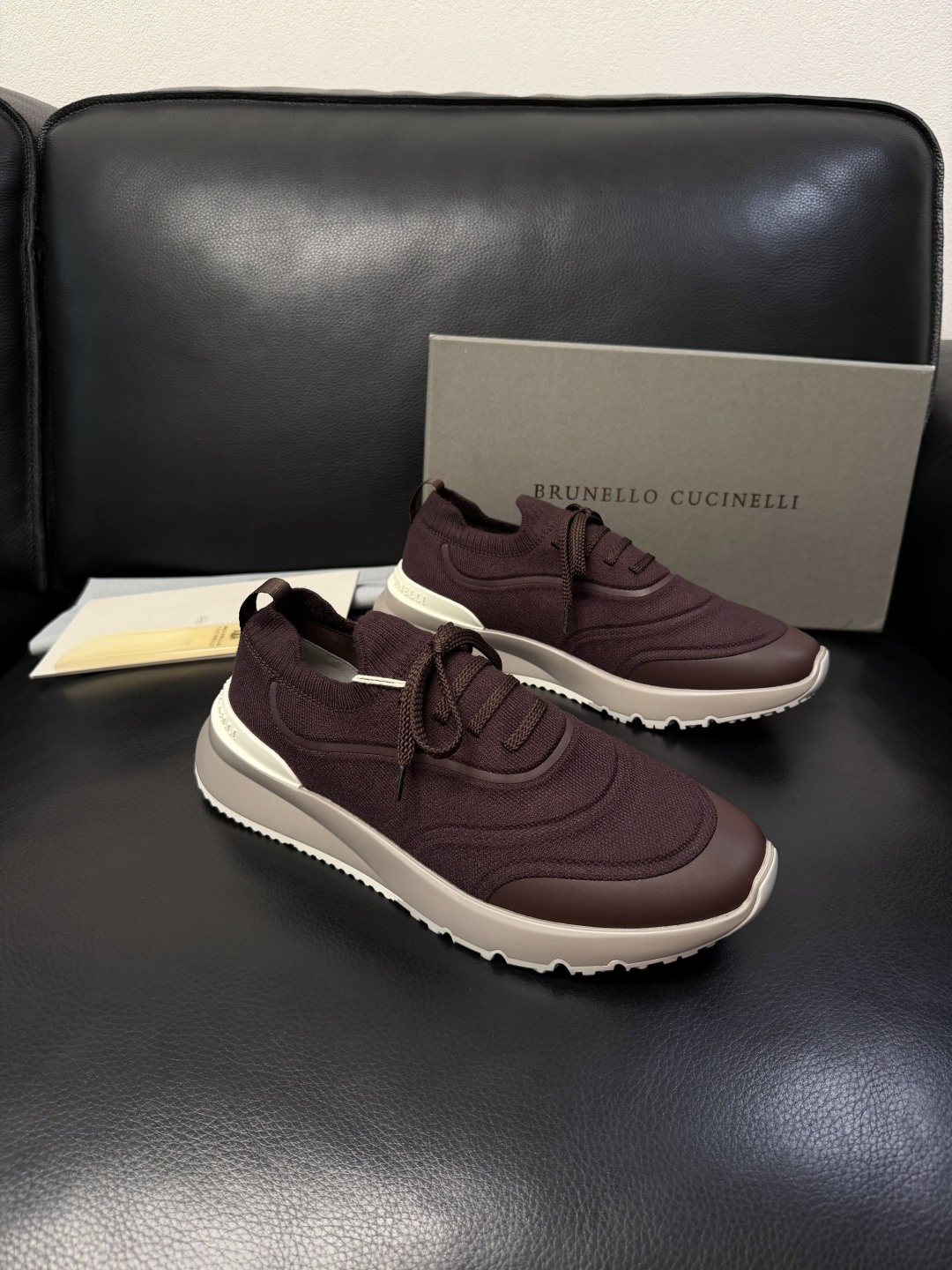 Brunello Cucinelli  高品质 顶级工艺品  BC  专柜同步原厂配置，意大利进口牛皮面