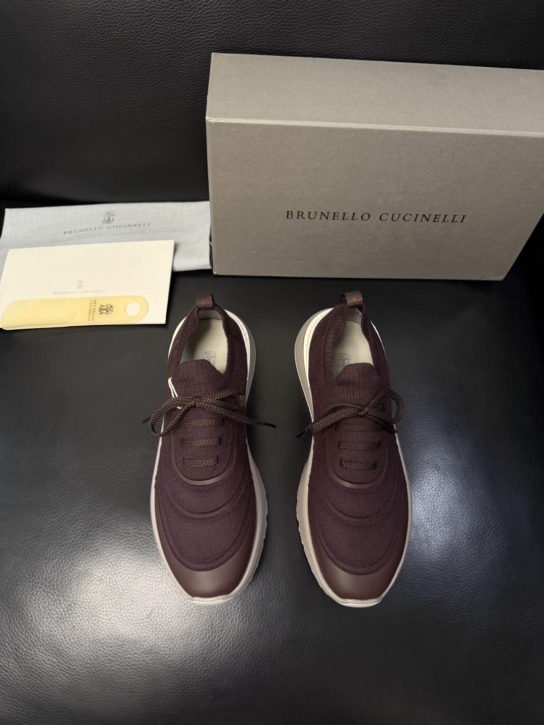 Brunello Cucinelli  高品质 顶级工艺品  BC  专柜同步原厂配置，意大利进口牛皮面