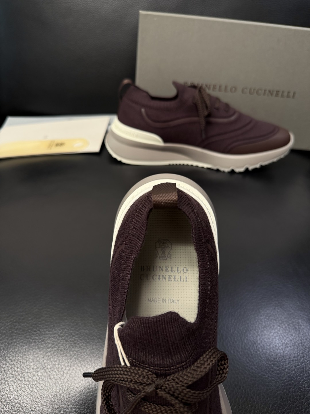 Brunello Cucinelli  高品质 顶级工艺品  BC  专柜同步原厂配置，意大利进口牛皮面