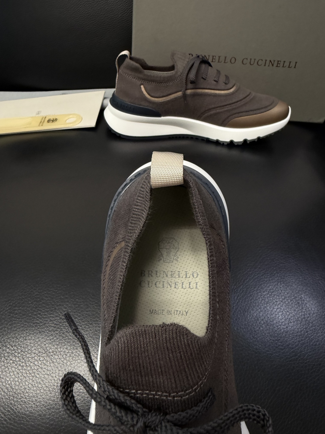 Brunello Cucinelli  高品质 顶级工艺品  BC  专柜同步原厂配置，意大利进口牛皮面