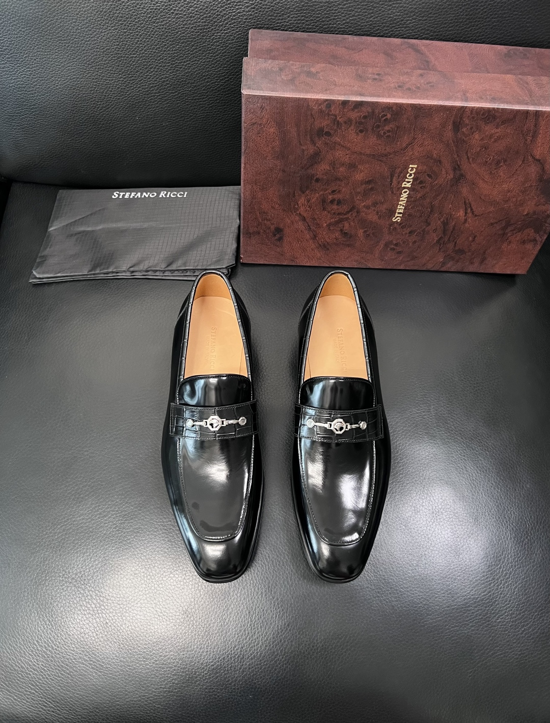 StefanoRicci  高品质  顶级代购   史蒂芬 劳尼治 皮鞋专柜新品同步，鞋面意大利进口牛皮