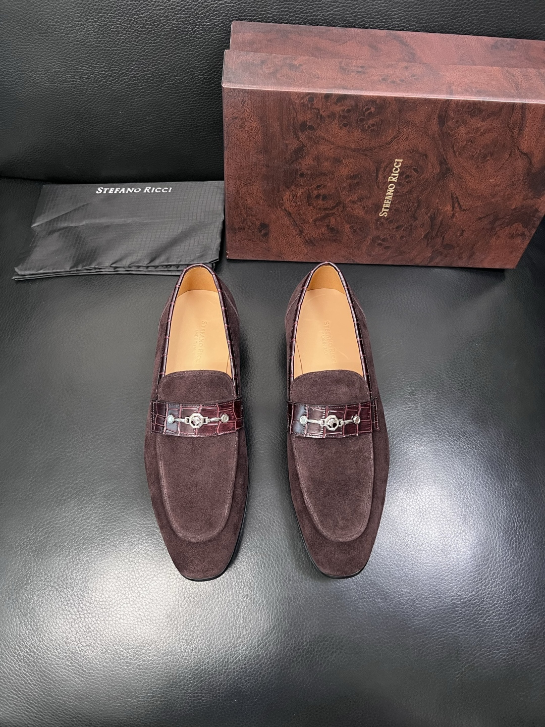 StefanoRicci  高品质  顶级代购   史蒂芬 劳尼治 皮鞋专柜新品同步，鞋面意大利进口牛皮
