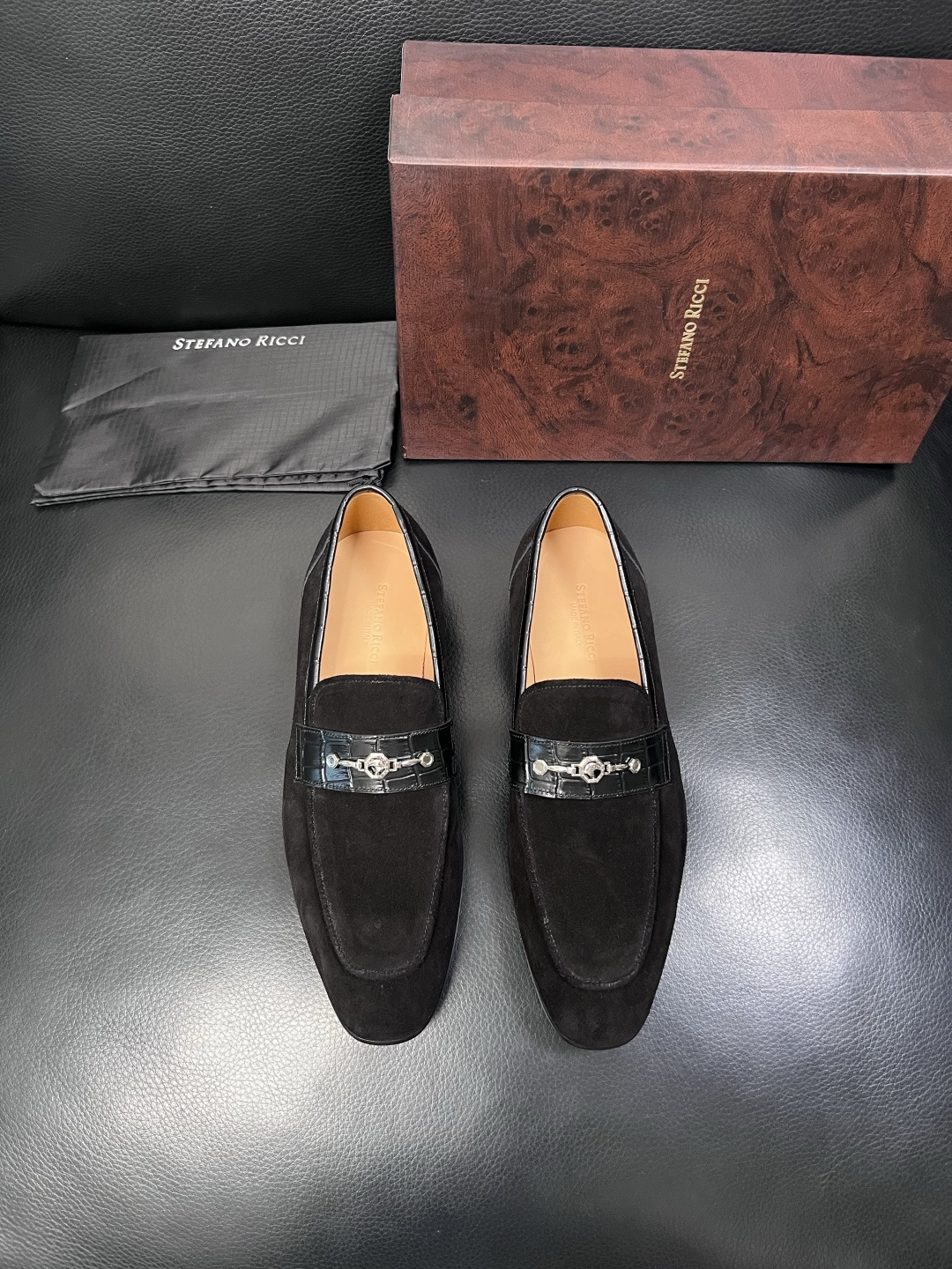 StefanoRicci  高品质  顶级代购   史蒂芬 劳尼治 皮鞋专柜新品同步，鞋面意大利进口牛皮