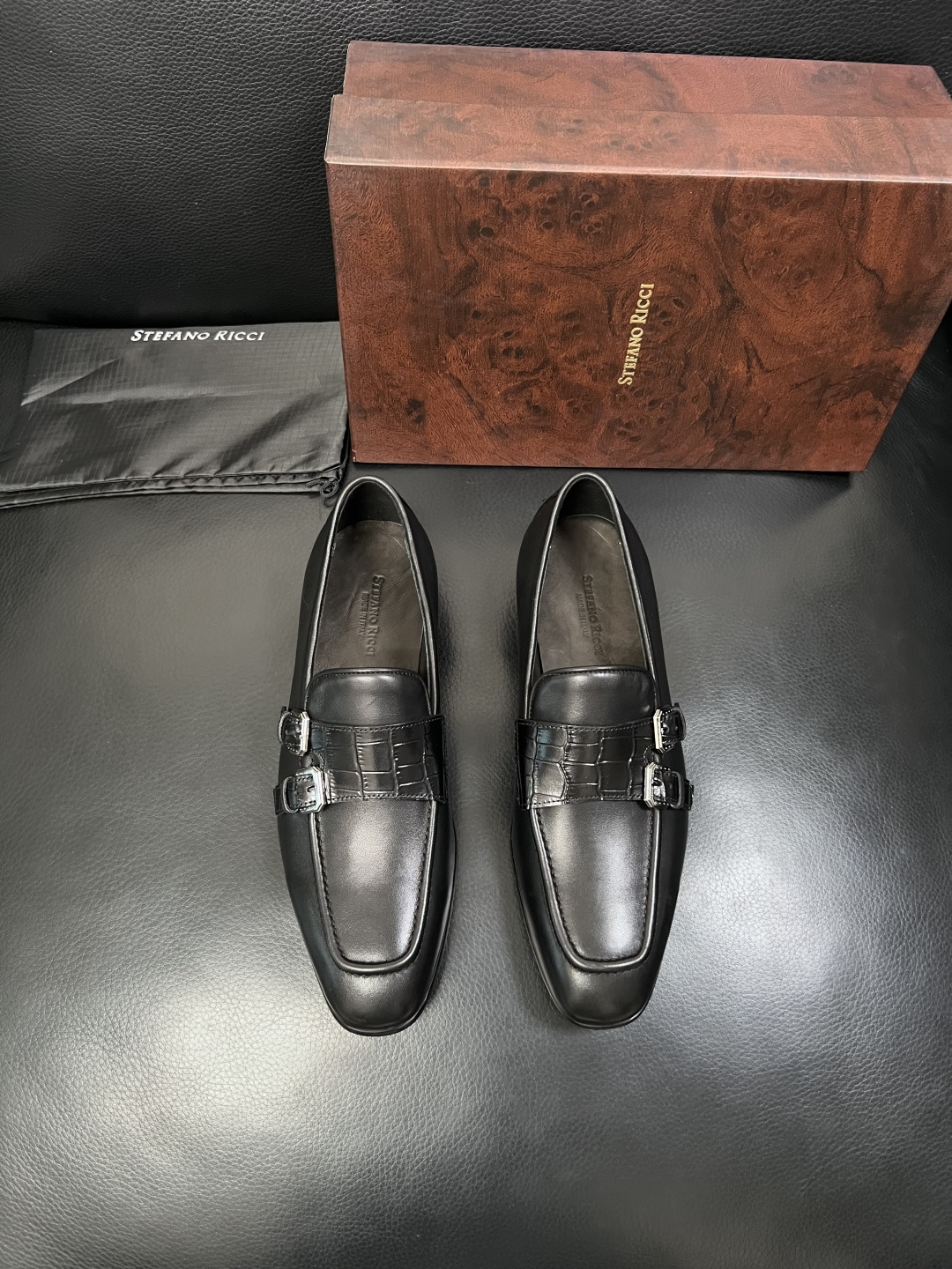StefanoRicci  高品质  顶级代购   史蒂芬 劳尼治 皮鞋专柜新品同步，鞋面意大利进口牛皮