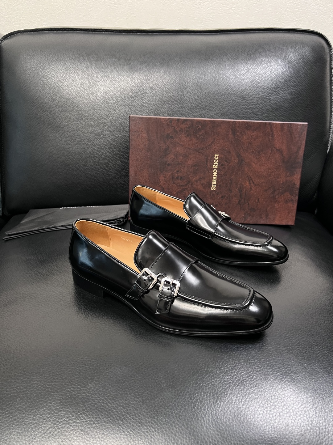 StefanoRicci  高品质  顶级代购   史蒂芬 劳尼治 皮鞋专柜新品同步，鞋面意大利进口牛皮