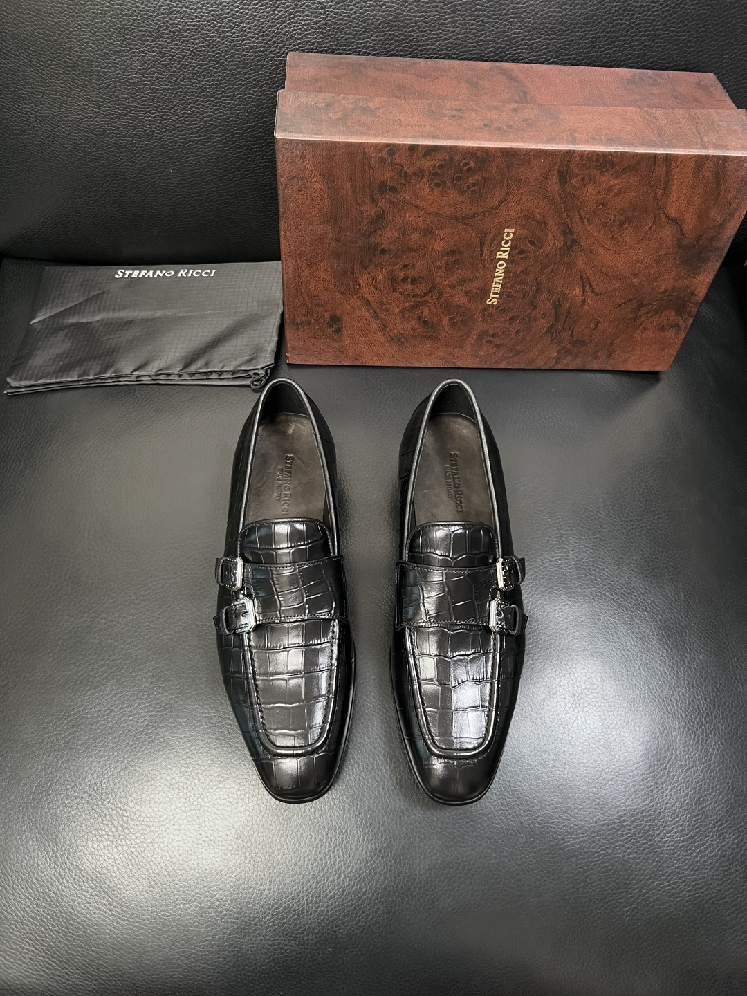 StefanoRicci  高品质  顶级代购   史蒂芬 劳尼治 皮鞋专柜新品同步，鞋面意大利进口牛皮