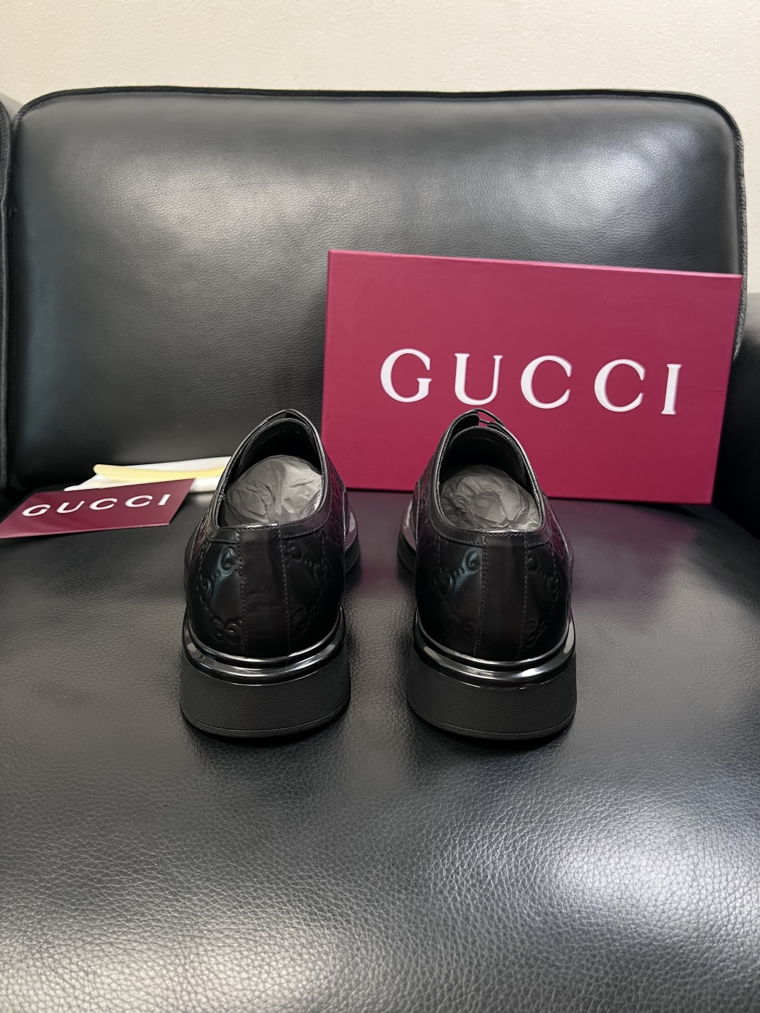 Gucci 高品质  顶级工艺品  古奇  皮鞋专柜新款原厂配置，意大利进口牛皮面料，进口牛皮内里垫，透