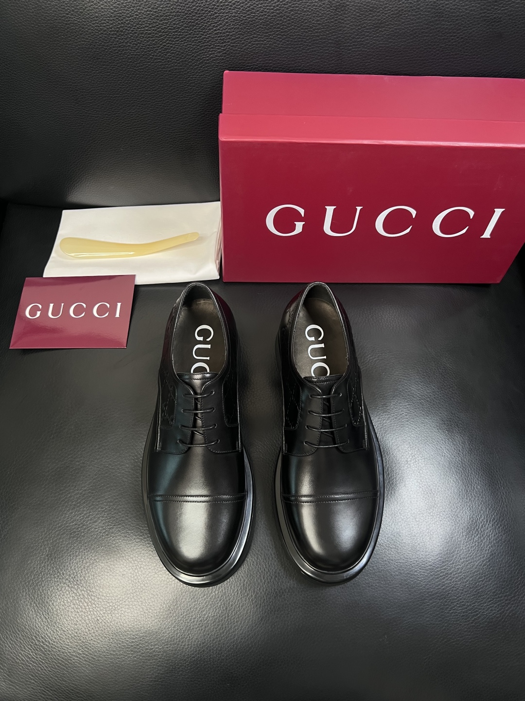 Gucci 高品质  顶级工艺品  古奇  皮鞋专柜新款原厂配置，意大利进口牛皮面料，进口牛皮内里垫，透