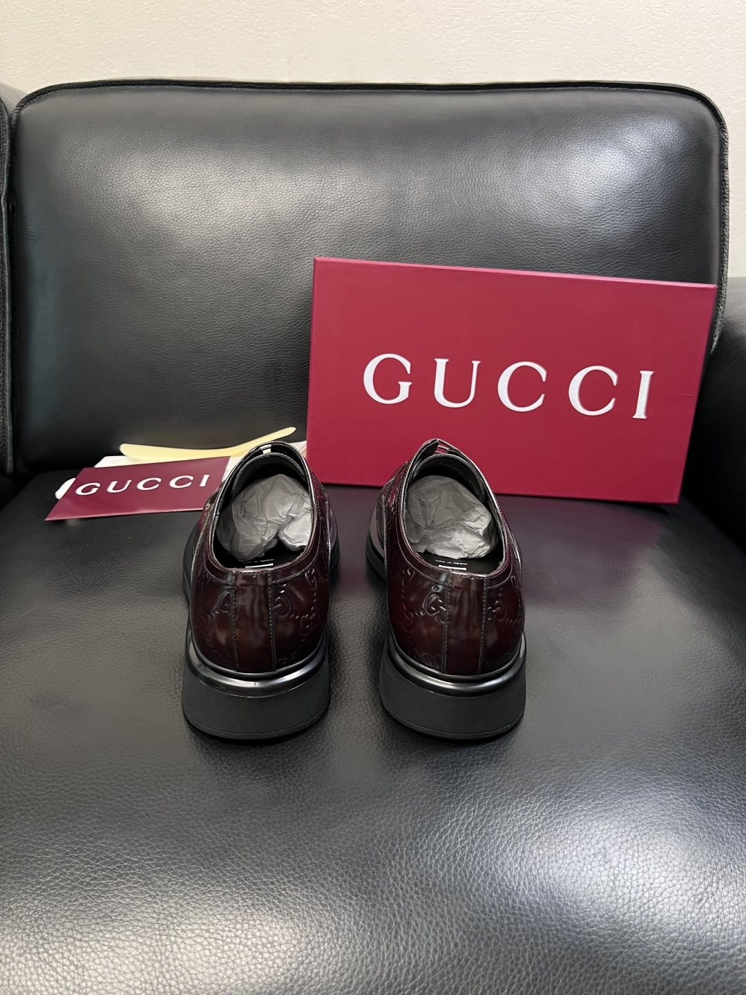 Gucci 高品质  顶级工艺品  古奇  皮鞋专柜新款原厂配置，意大利进口牛皮面料，进口牛皮内里垫，透