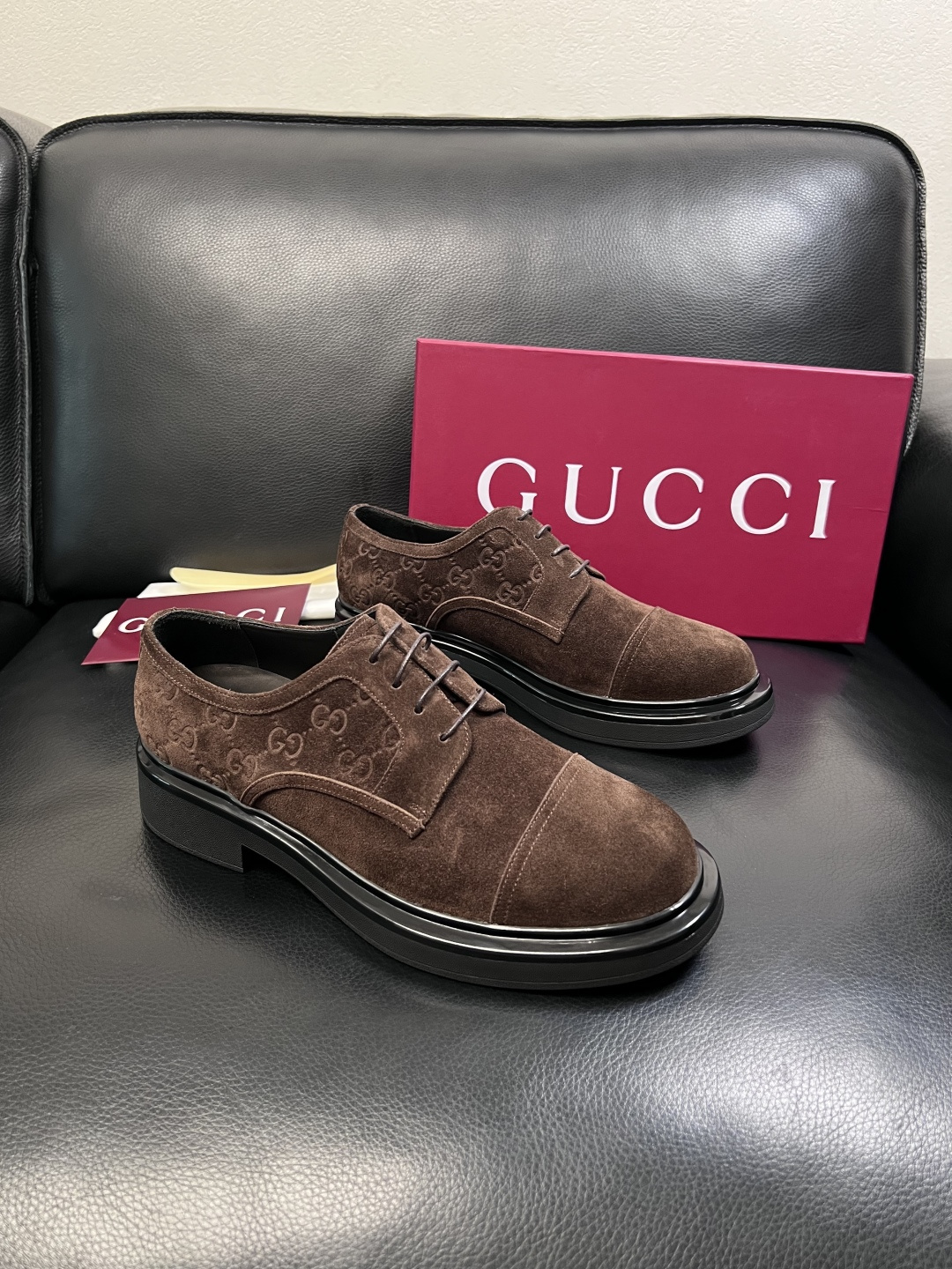 Gucci 高品质  顶级工艺品  古奇  皮鞋专柜新款原厂配置，意大利进口牛皮面料，进口牛皮内里垫，透