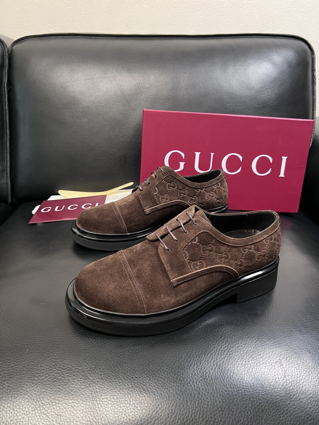 Gucci 高品质  顶级工艺品  古奇  皮鞋专柜新款原厂配置，意大利进口牛皮面料，进口牛皮内里垫，透