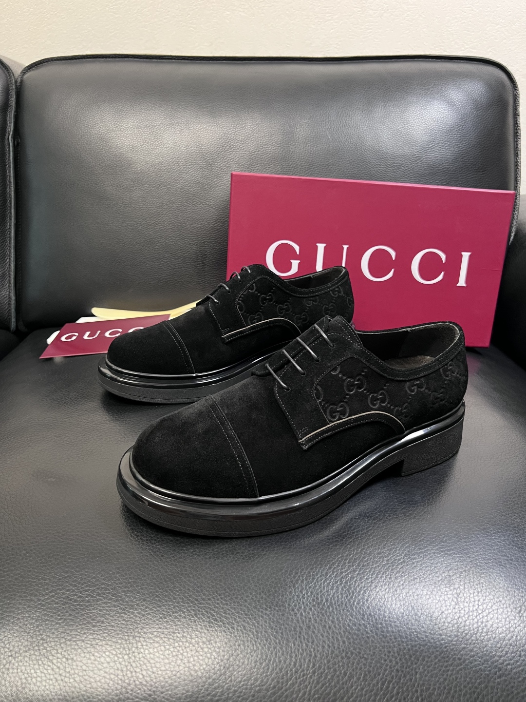 Gucci 高品质  顶级工艺品  古奇  皮鞋专柜新款原厂配置，意大利进口牛皮面料，进口牛皮内里垫，透