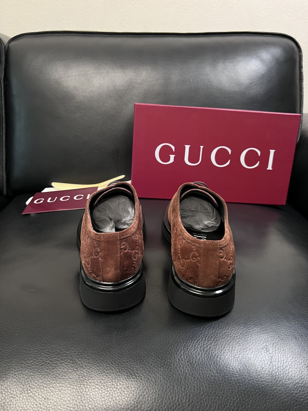 Gucci 高品质  顶级工艺品  古奇  皮鞋专柜新款原厂配置，意大利进口牛皮面料，进口牛皮内里垫，透