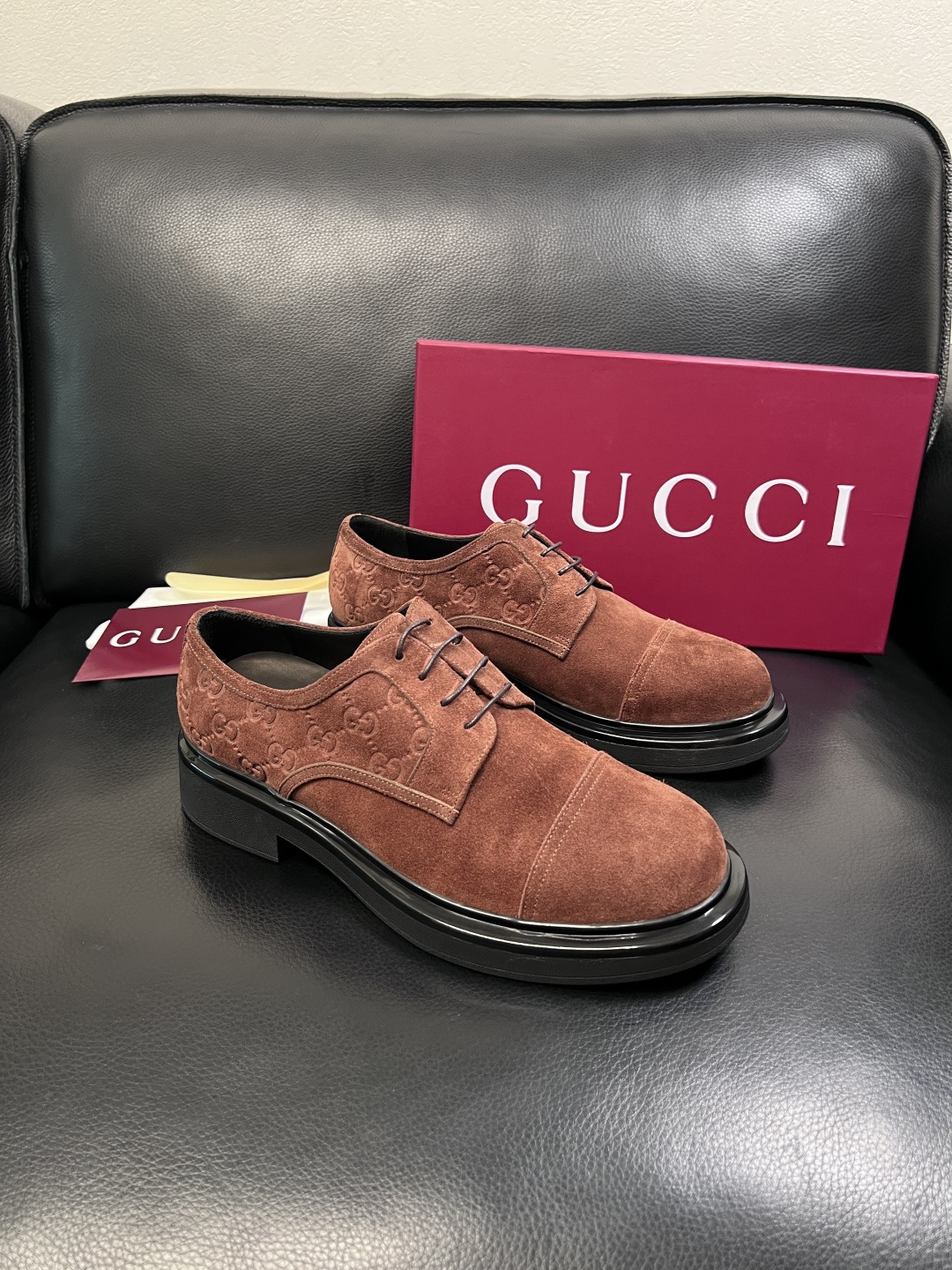 Gucci 高品质  顶级工艺品  古奇  皮鞋专柜新款原厂配置，意大利进口牛皮面料，进口牛皮内里垫，透