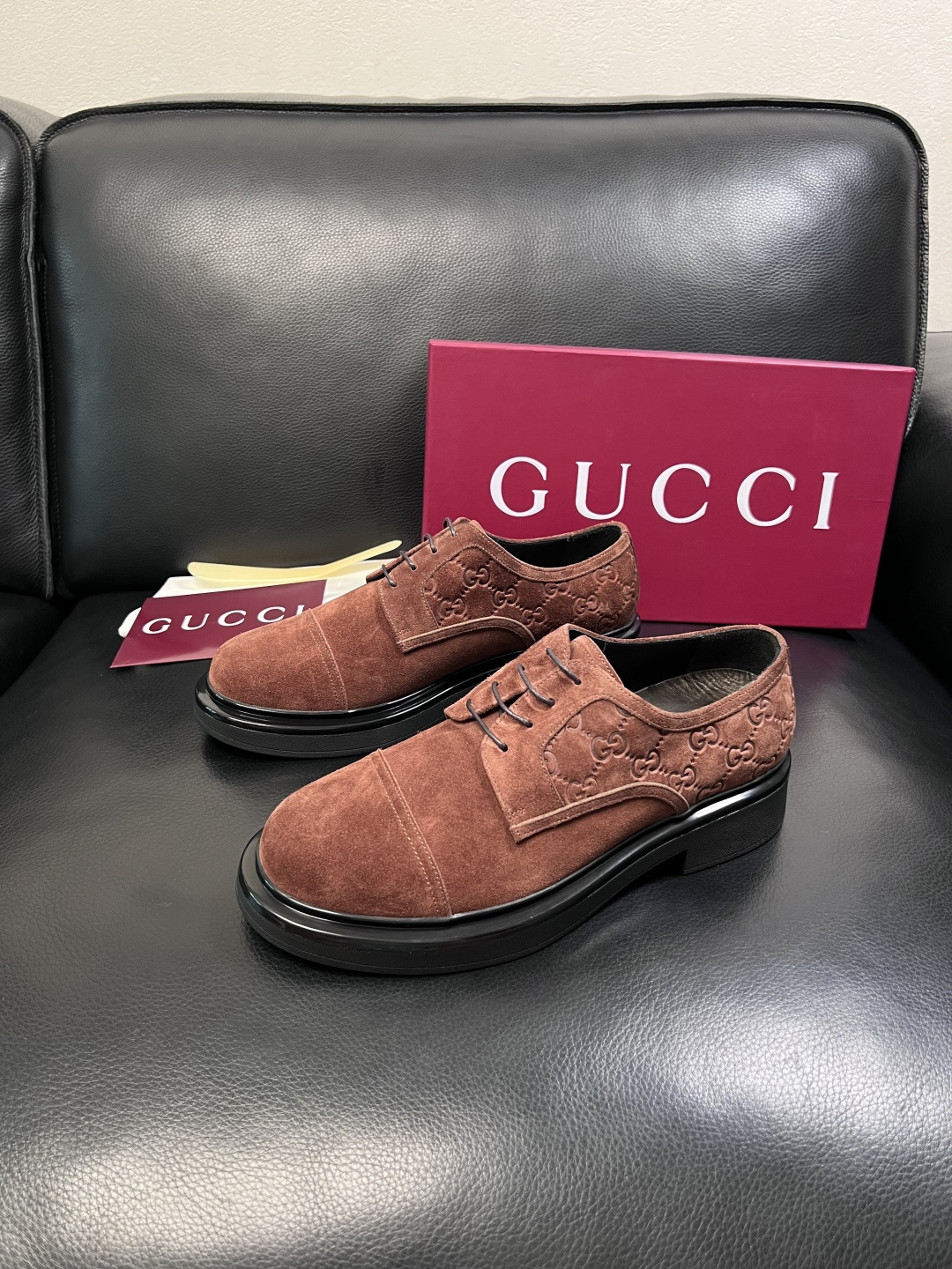 Gucci 高品质  顶级工艺品  古奇  皮鞋专柜新款原厂配置，意大利进口牛皮面料，进口牛皮内里垫，透