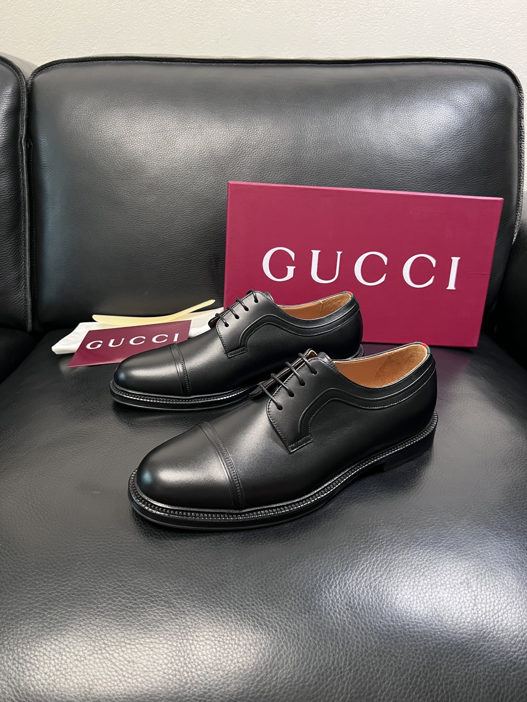 Gucci 高品质  顶级工艺品  古奇  皮鞋专柜新款原厂配置，意大利进口牛皮面料，进口牛皮内里垫，透