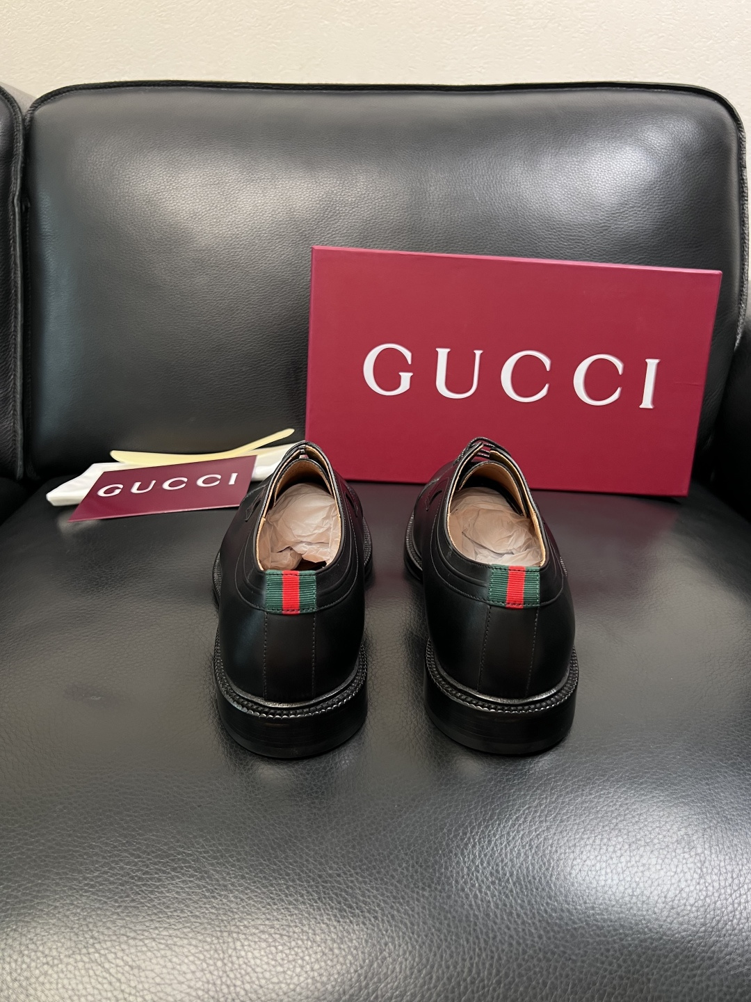 Gucci 高品质  顶级工艺品  古奇  皮鞋专柜新款原厂配置，意大利进口牛皮面料，进口牛皮内里垫，透