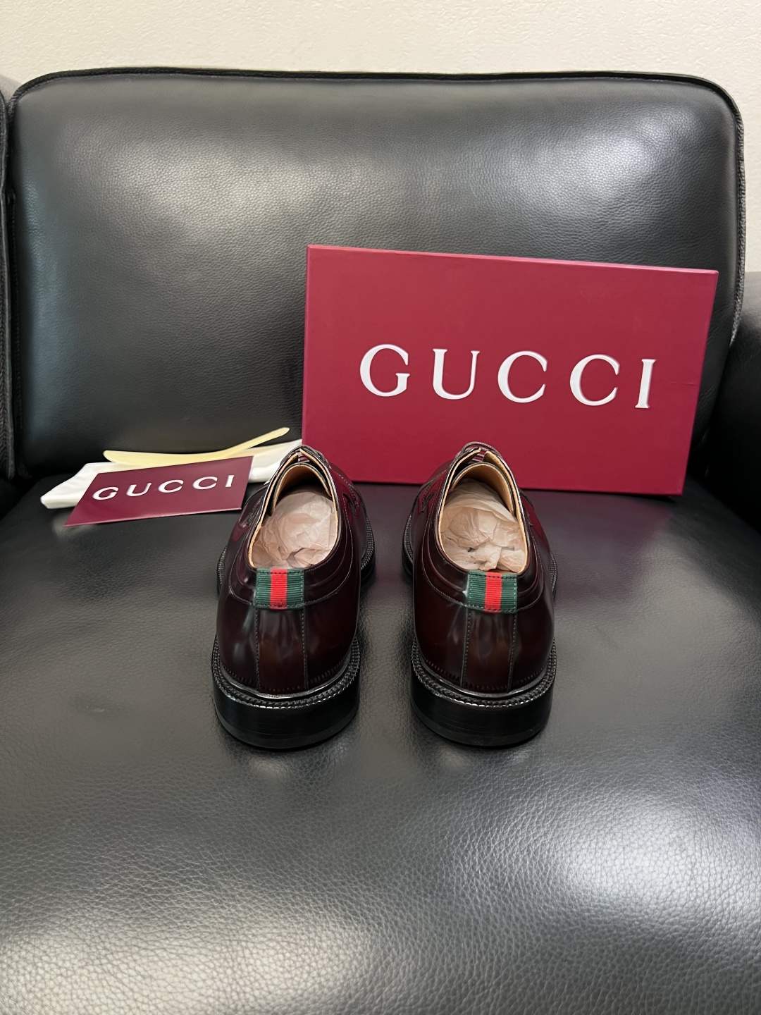 Gucci 高品质  顶级工艺品  古奇  皮鞋专柜新款原厂配置，意大利进口牛皮面料，进口牛皮内里垫，透
