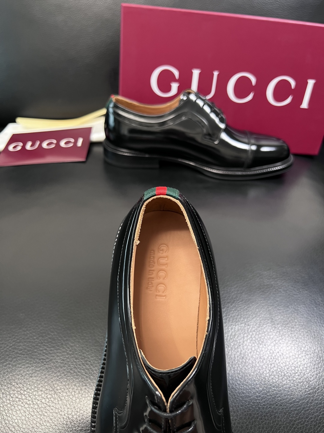 Gucci 高品质  顶级工艺品  古奇  皮鞋专柜新款原厂配置，意大利进口牛皮面料，进口牛皮内里垫，透