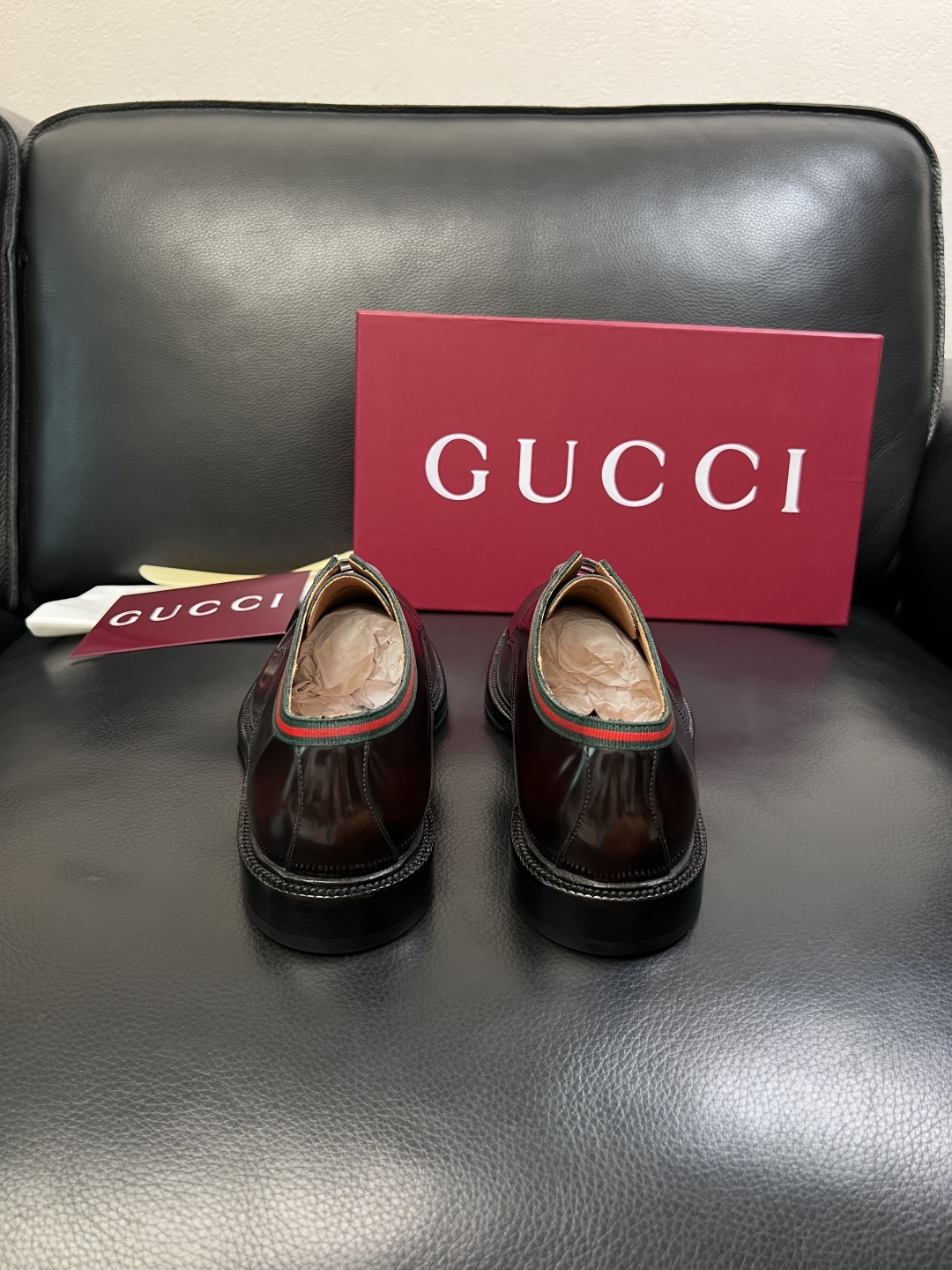 Gucci 高品质  顶级工艺品  古奇  皮鞋专柜新款原厂配置，意大利进口牛皮面料，进口牛皮内里垫，透