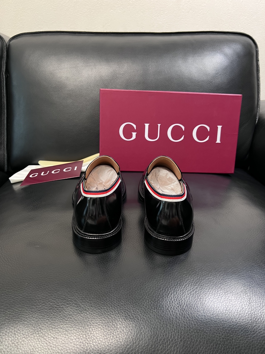 Gucci 高品质  顶级工艺品  古奇  皮鞋专柜新款原厂配置，意大利进口牛皮面料，进口牛皮内里垫，透
