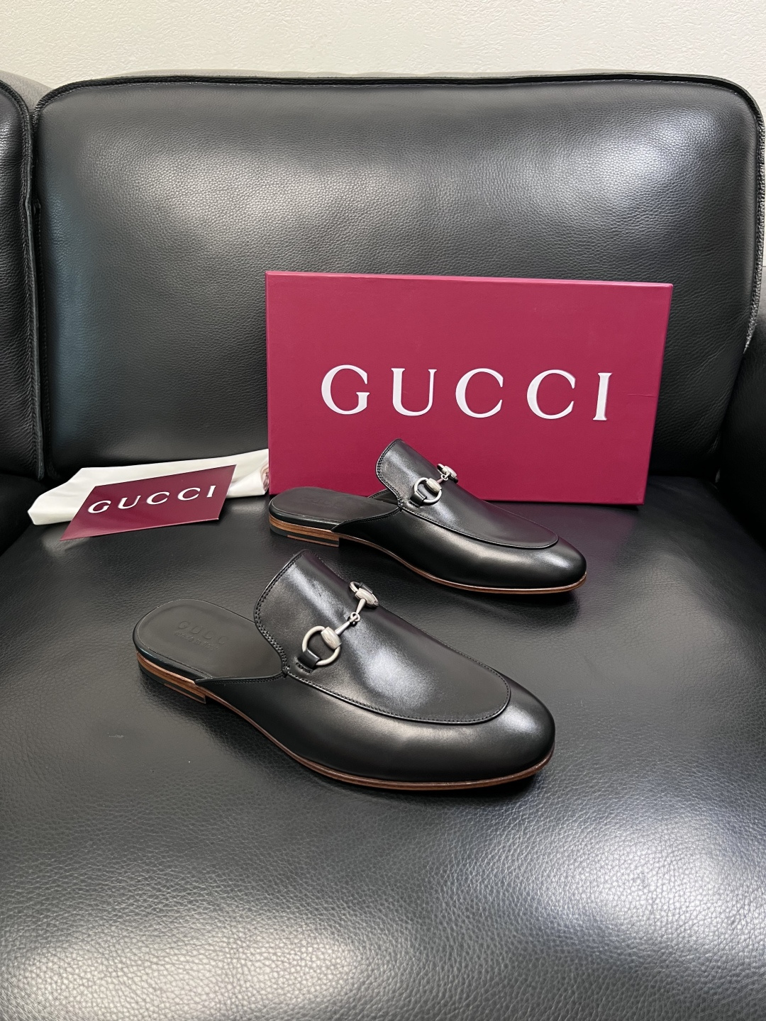 Gucci 高品质  顶级工艺品  古奇  皮鞋专柜新款原厂配置，意大利进口牛皮面料，进口牛皮内里垫，透