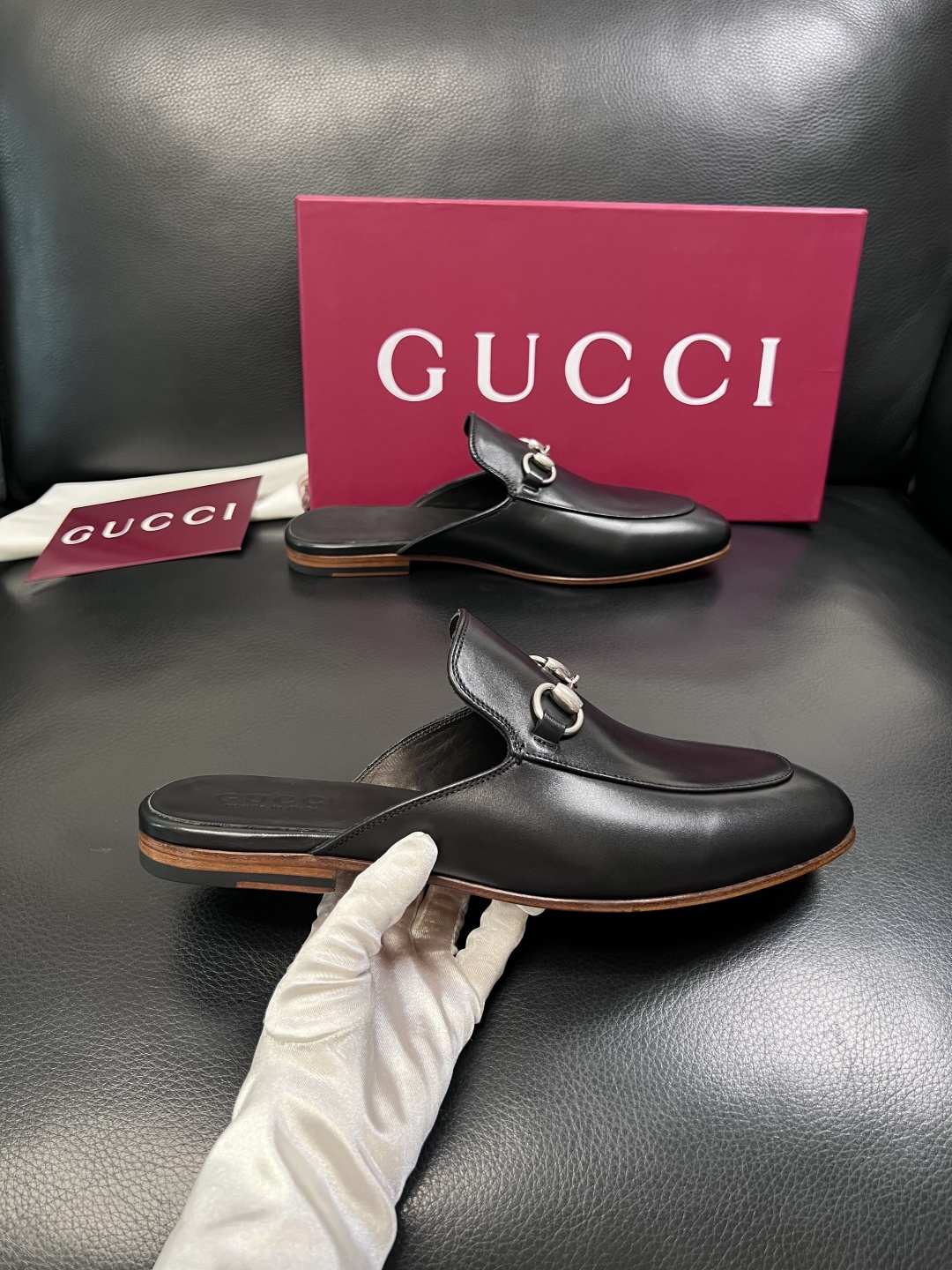 Gucci 高品质  顶级工艺品  古奇  皮鞋专柜新款原厂配置，意大利进口牛皮面料，进口牛皮内里垫，透