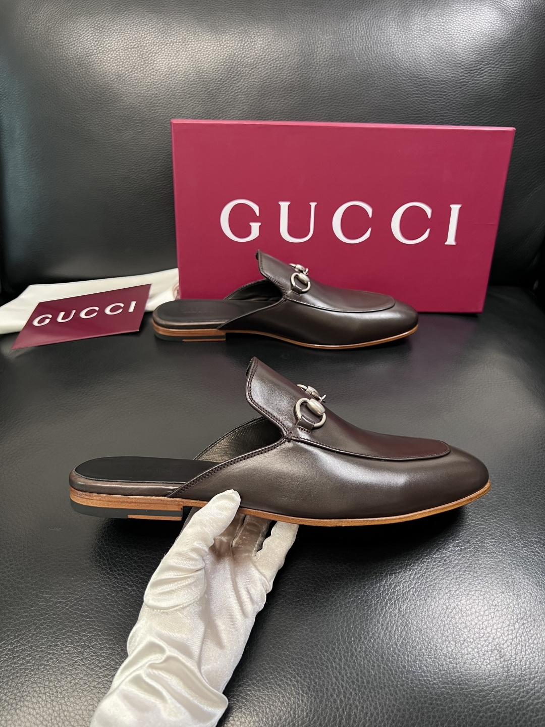 Gucci 高品质  顶级工艺品  古奇  皮鞋专柜新款原厂配置，意大利进口牛皮面料，进口牛皮内里垫，透