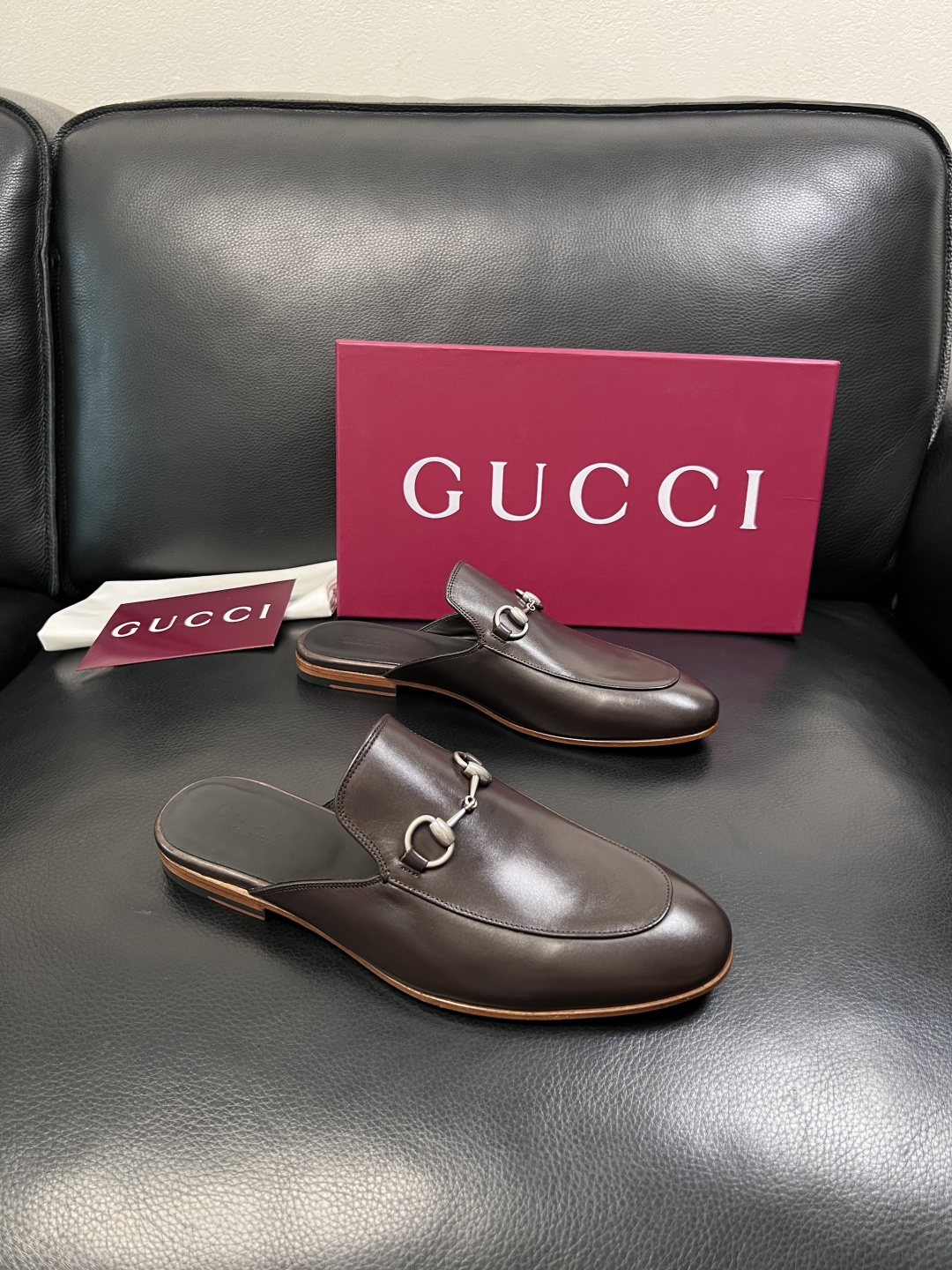 Gucci 高品质  顶级工艺品  古奇  皮鞋专柜新款原厂配置，意大利进口牛皮面料，进口牛皮内里垫，透