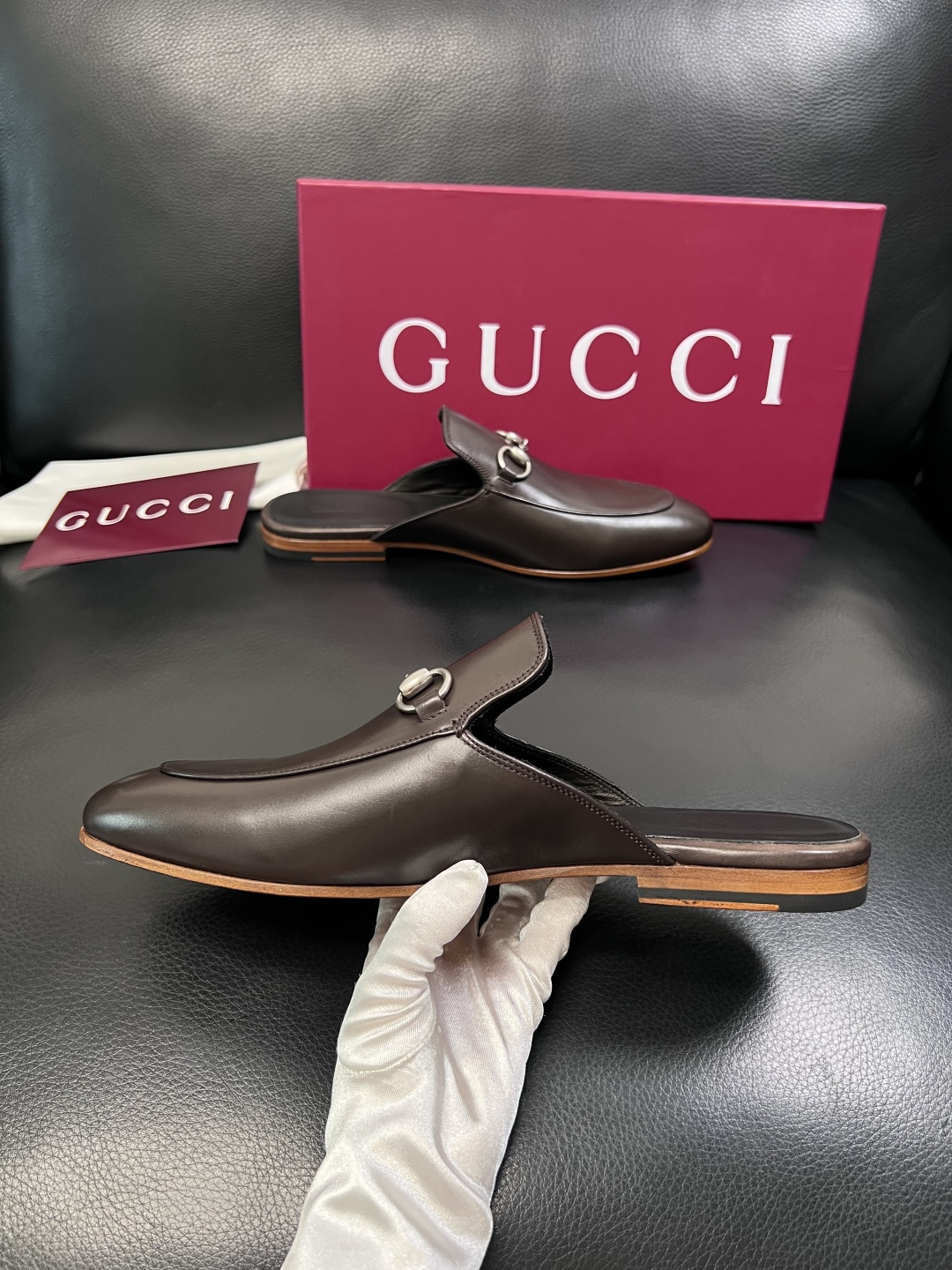 Gucci 高品质  顶级工艺品  古奇  皮鞋专柜新款原厂配置，意大利进口牛皮面料，进口牛皮内里垫，透
