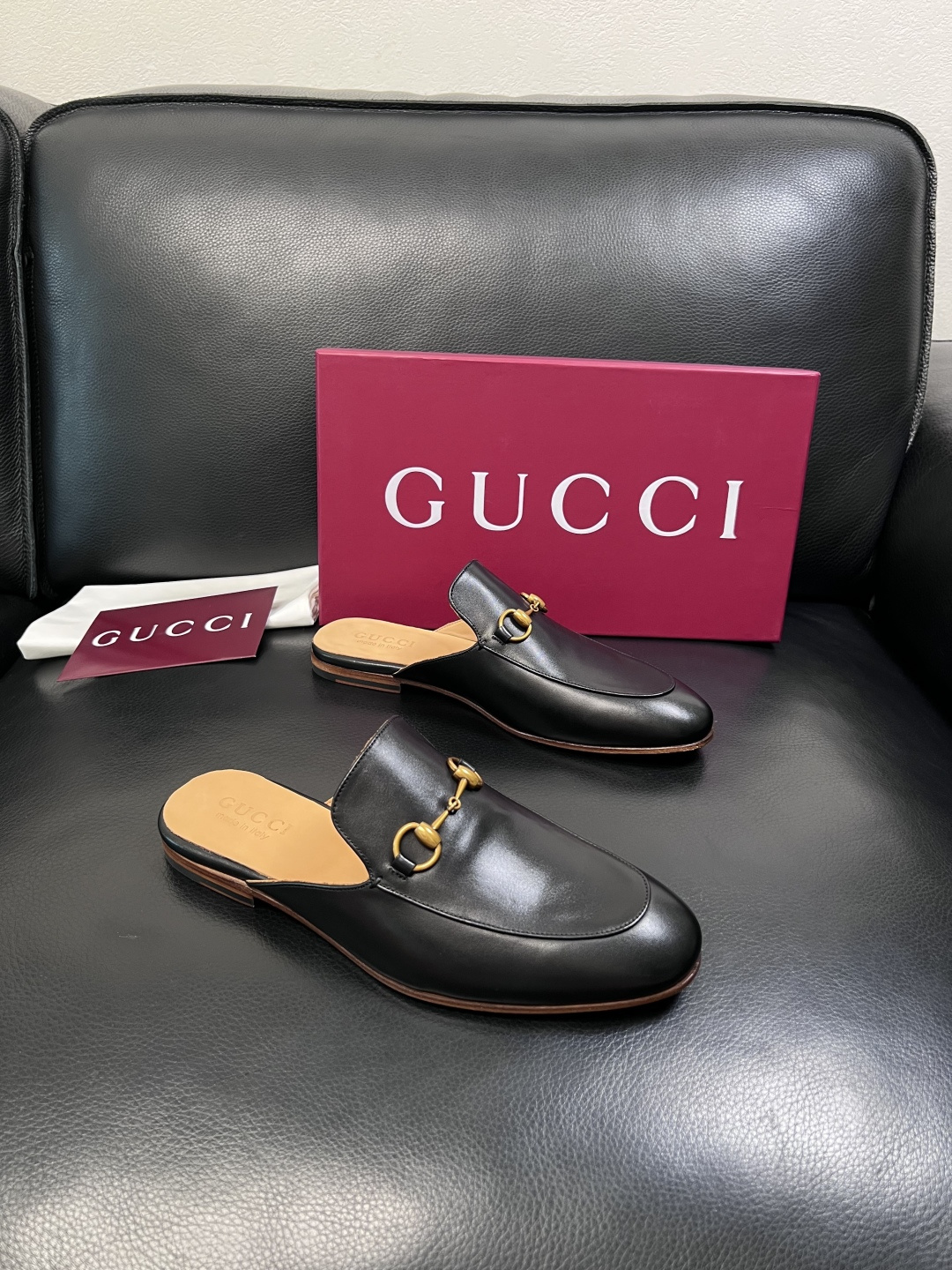 Gucci 高品质  顶级工艺品  古奇  皮鞋专柜新款原厂配置，意大利进口牛皮面料，进口牛皮内里垫，透