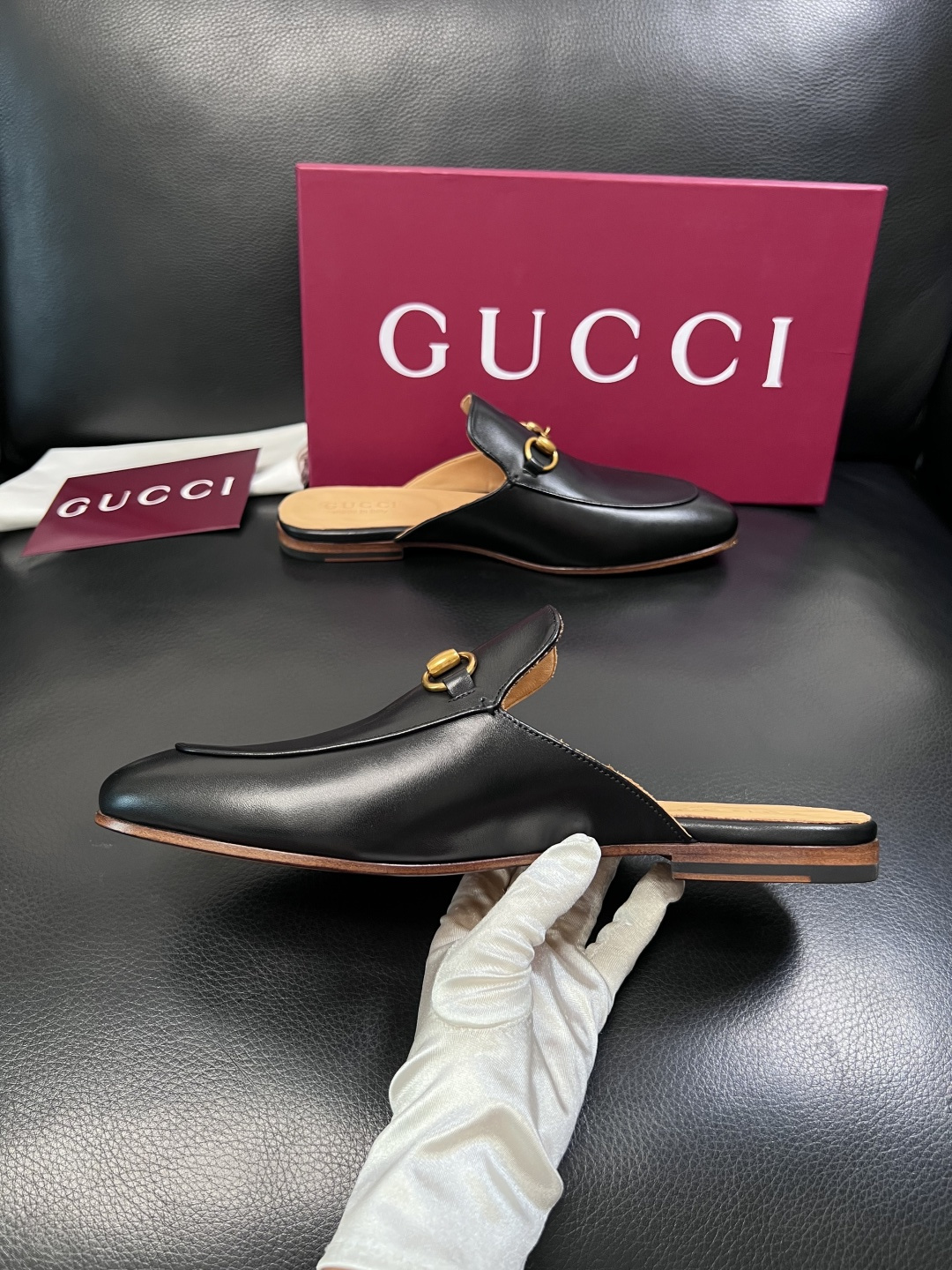 Gucci 高品质  顶级工艺品  古奇  皮鞋专柜新款原厂配置，意大利进口牛皮面料，进口牛皮内里垫，透