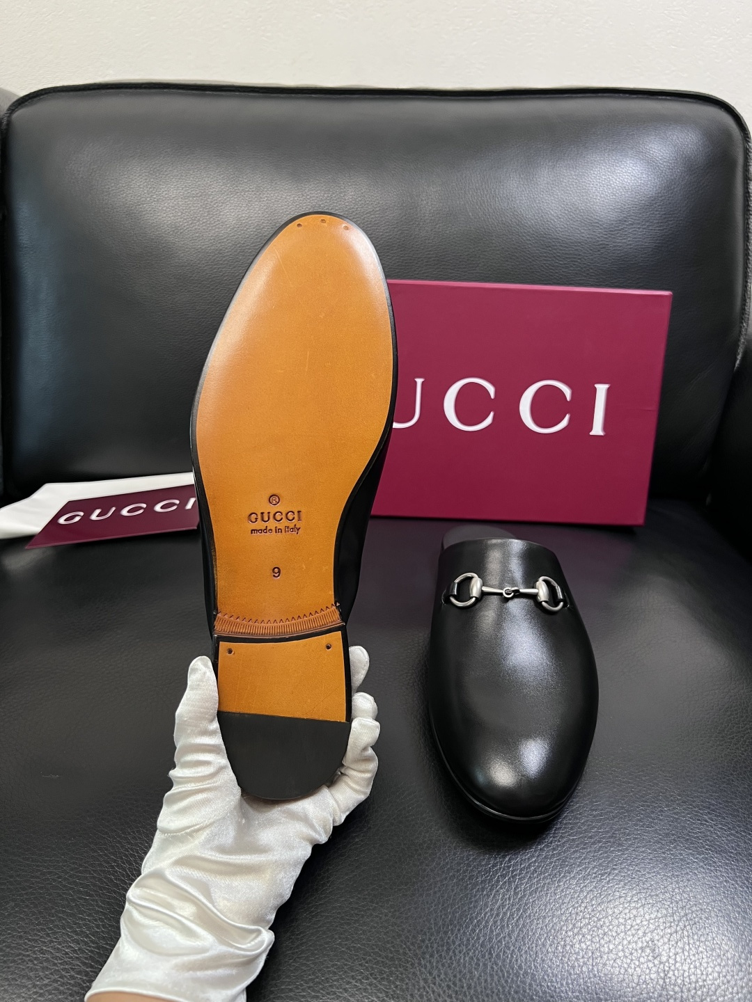 Gucci 高品质  顶级工艺品  古奇  皮鞋专柜新款原厂配置，意大利进口牛皮面料，进口牛皮内里垫，透